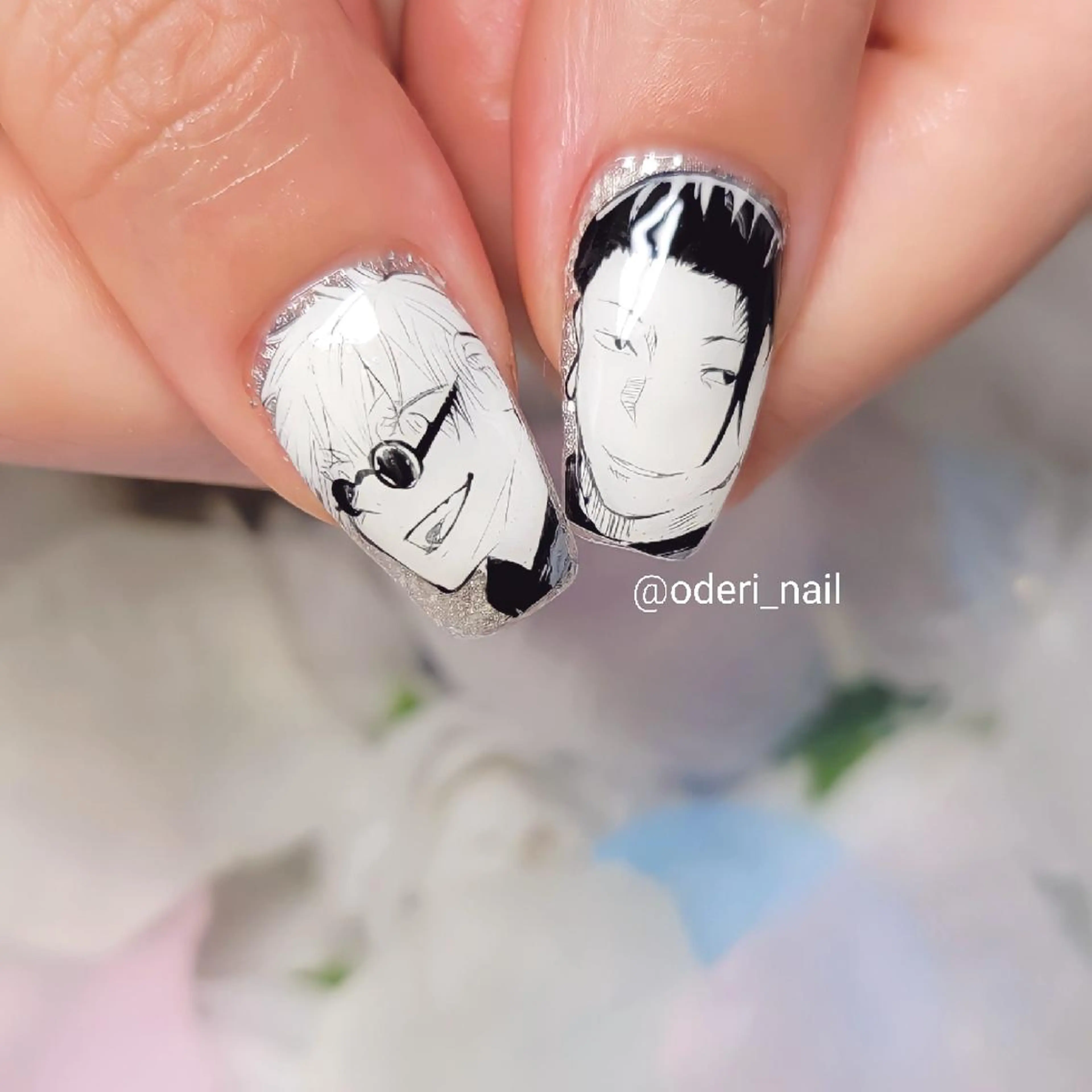 ネイル アートネイル ジェルネイル おで@ oderi_nailのネイルデザイン