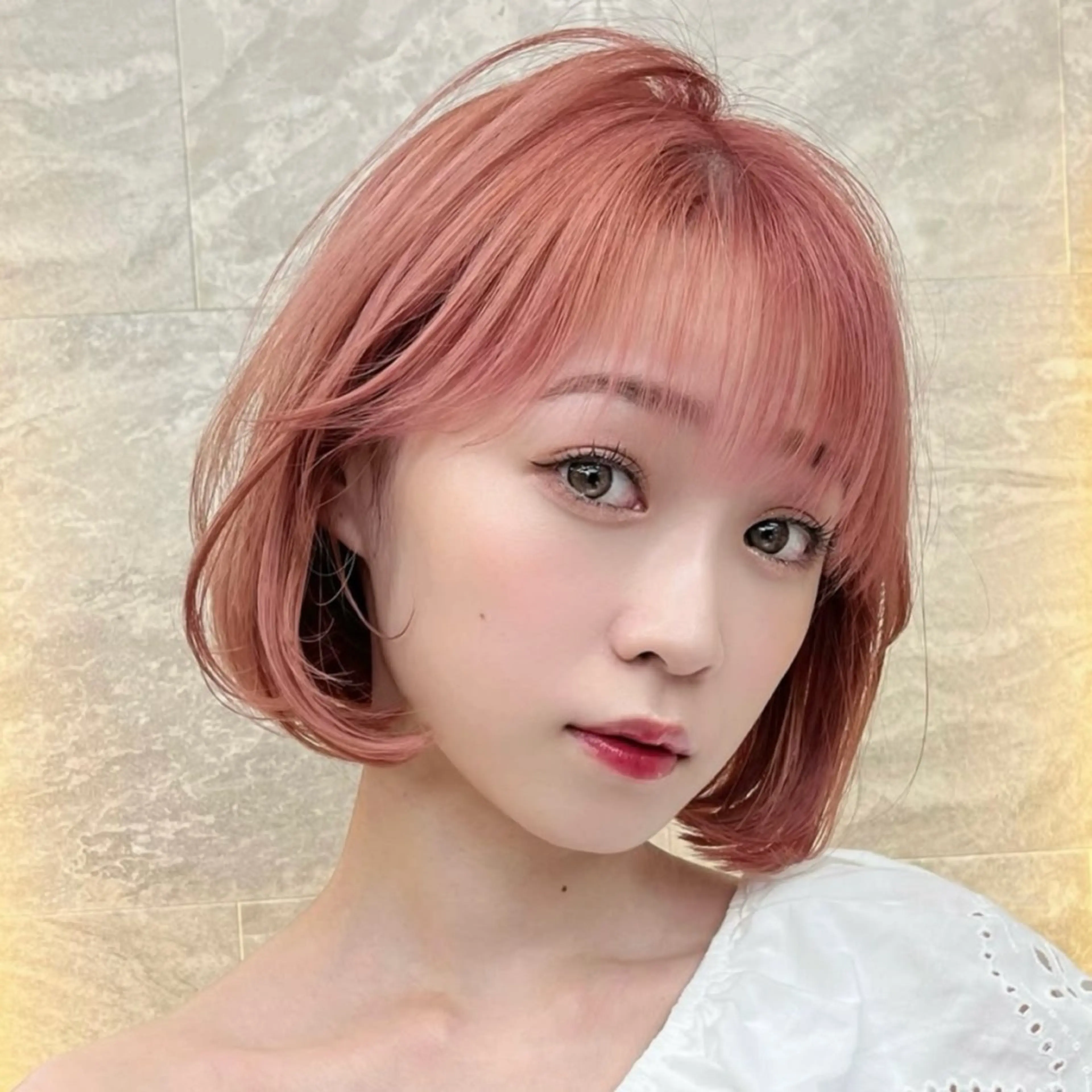 ショート レイヤー/ハッシュ/ ボブ/縮毛/内藤康太のヘアスタイル