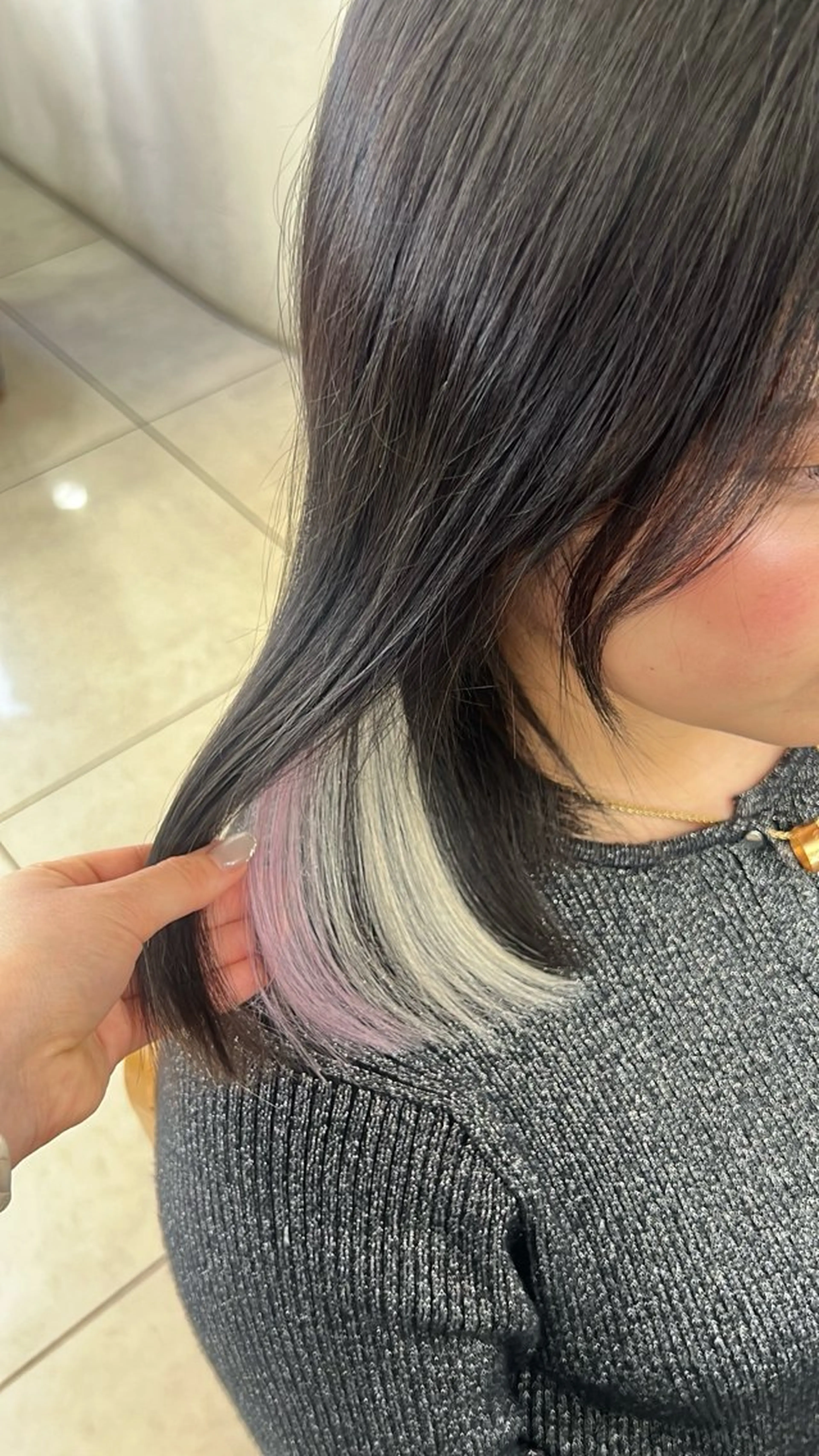 髪質改善🫧艶カラー ✨エクステ🎀しゅりのヘアスタイル