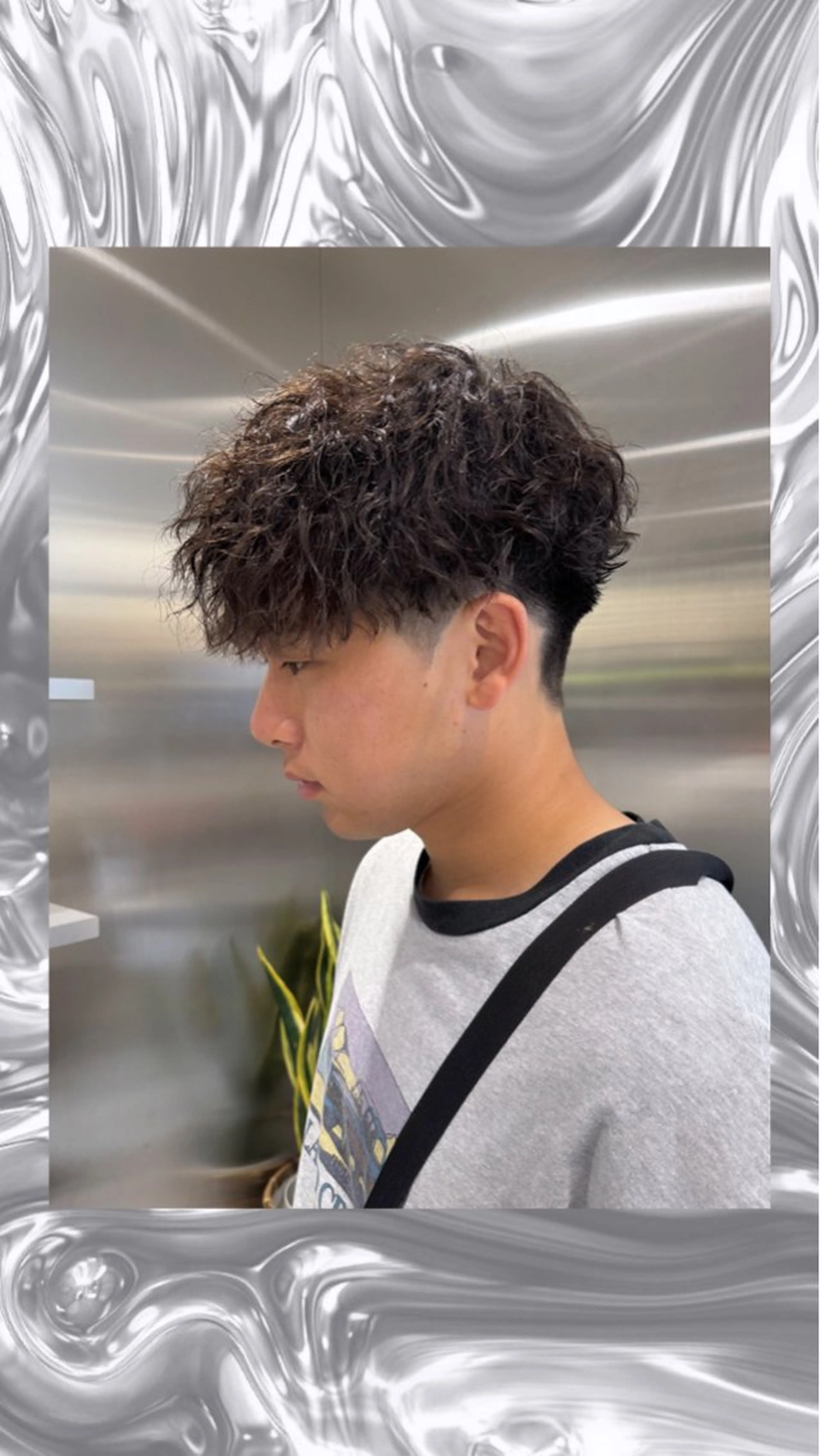 💙メンズカットパーマ💙【ツイストスパイラルパーマ】の写真