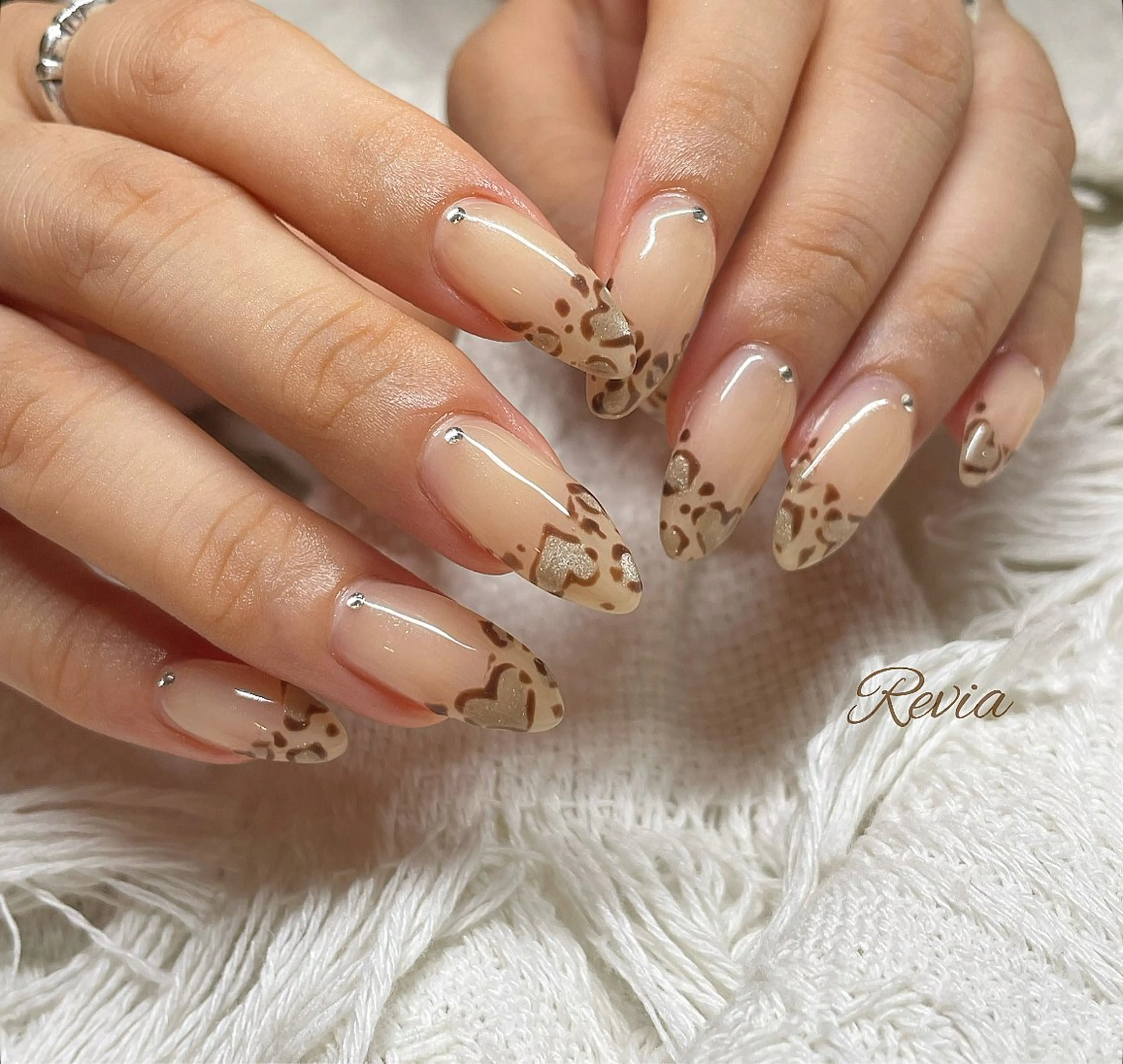 ネイル ハンドネイル revia所属・ERI Nailistのネイルデザイン