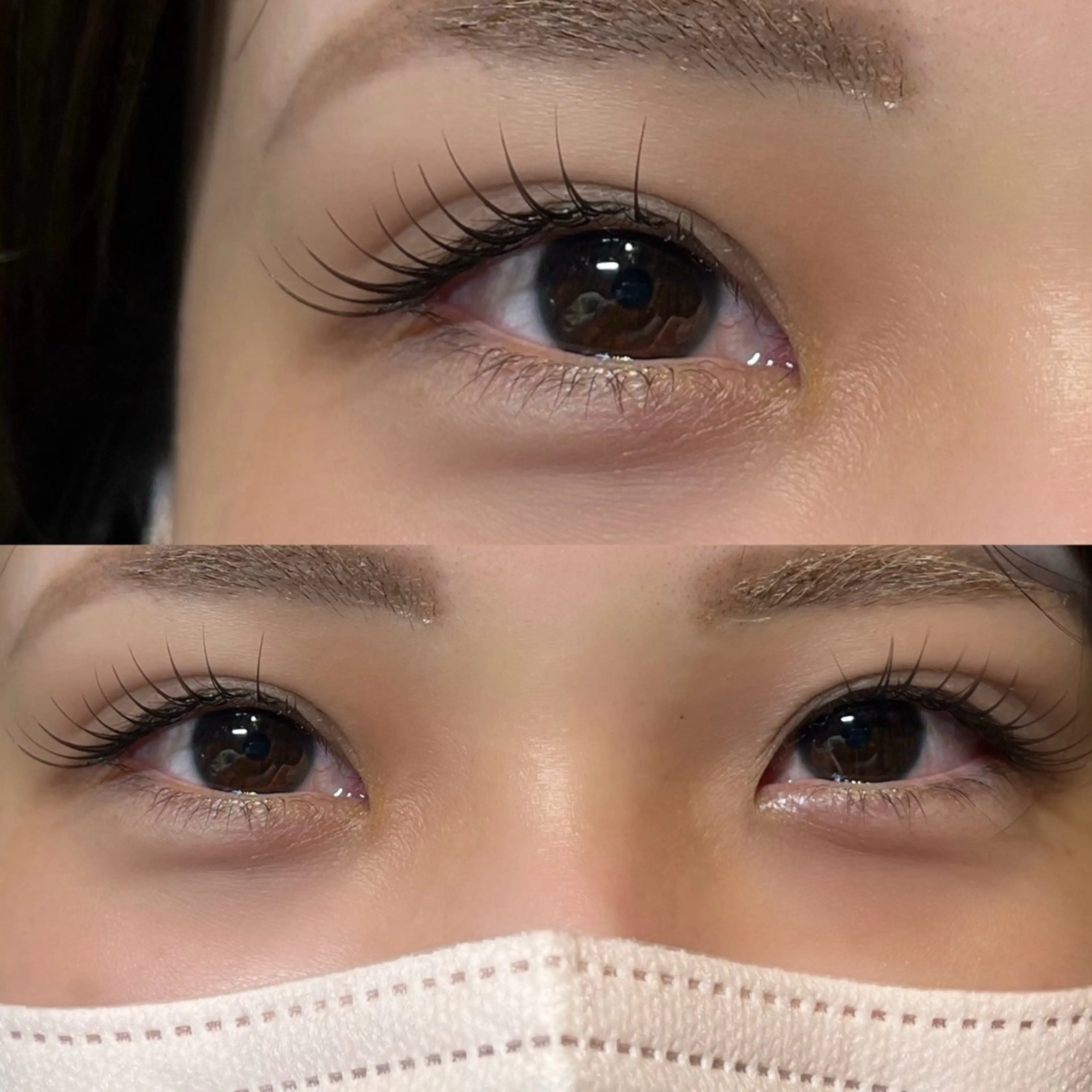 マツエク・マツパ 目尻長め マツエク 博多アイサロン/ Hanayoのマツエク・マツパデザイン