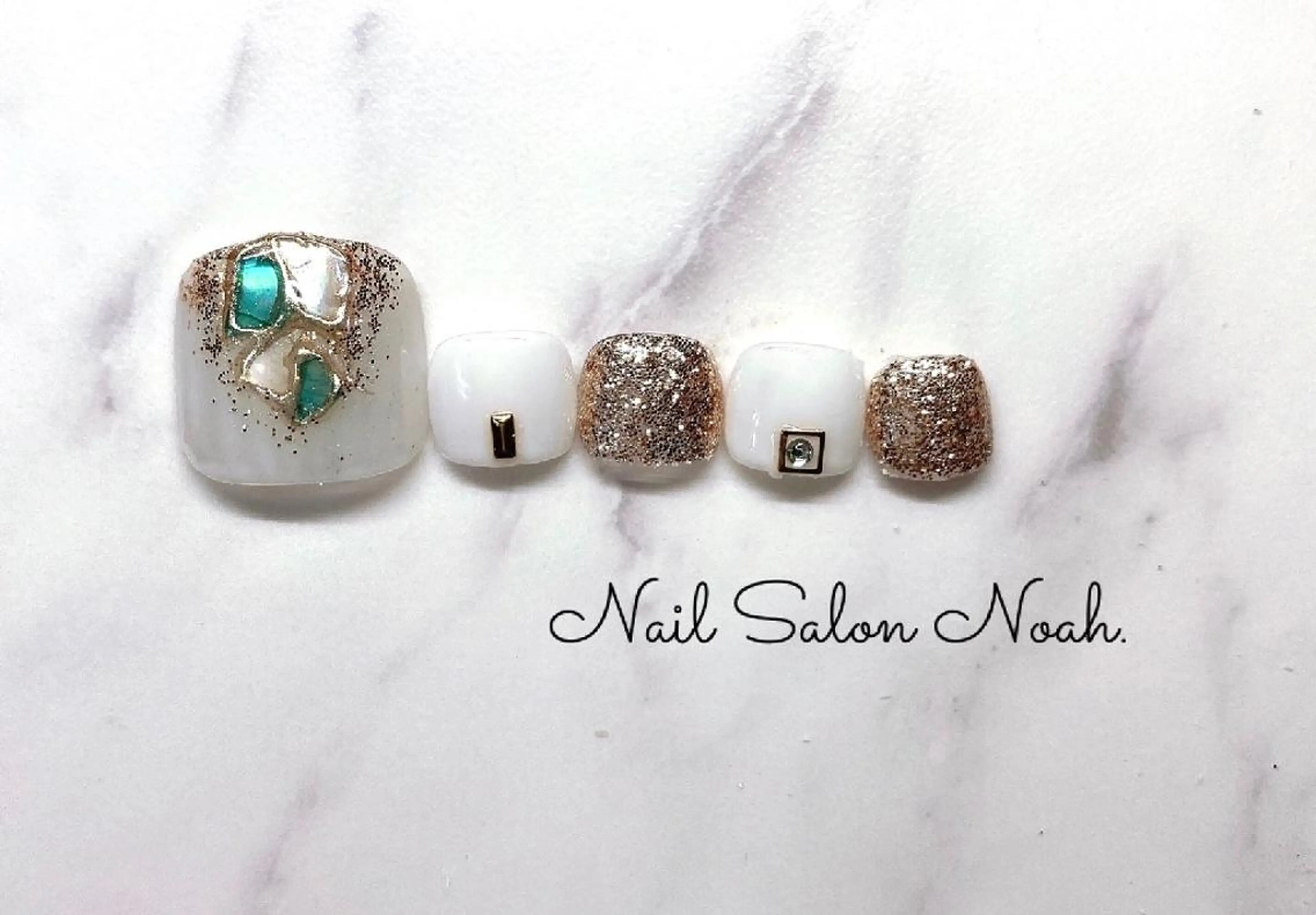 ネイル フットネイル Nail Salon Noah.のネイルデザイン
