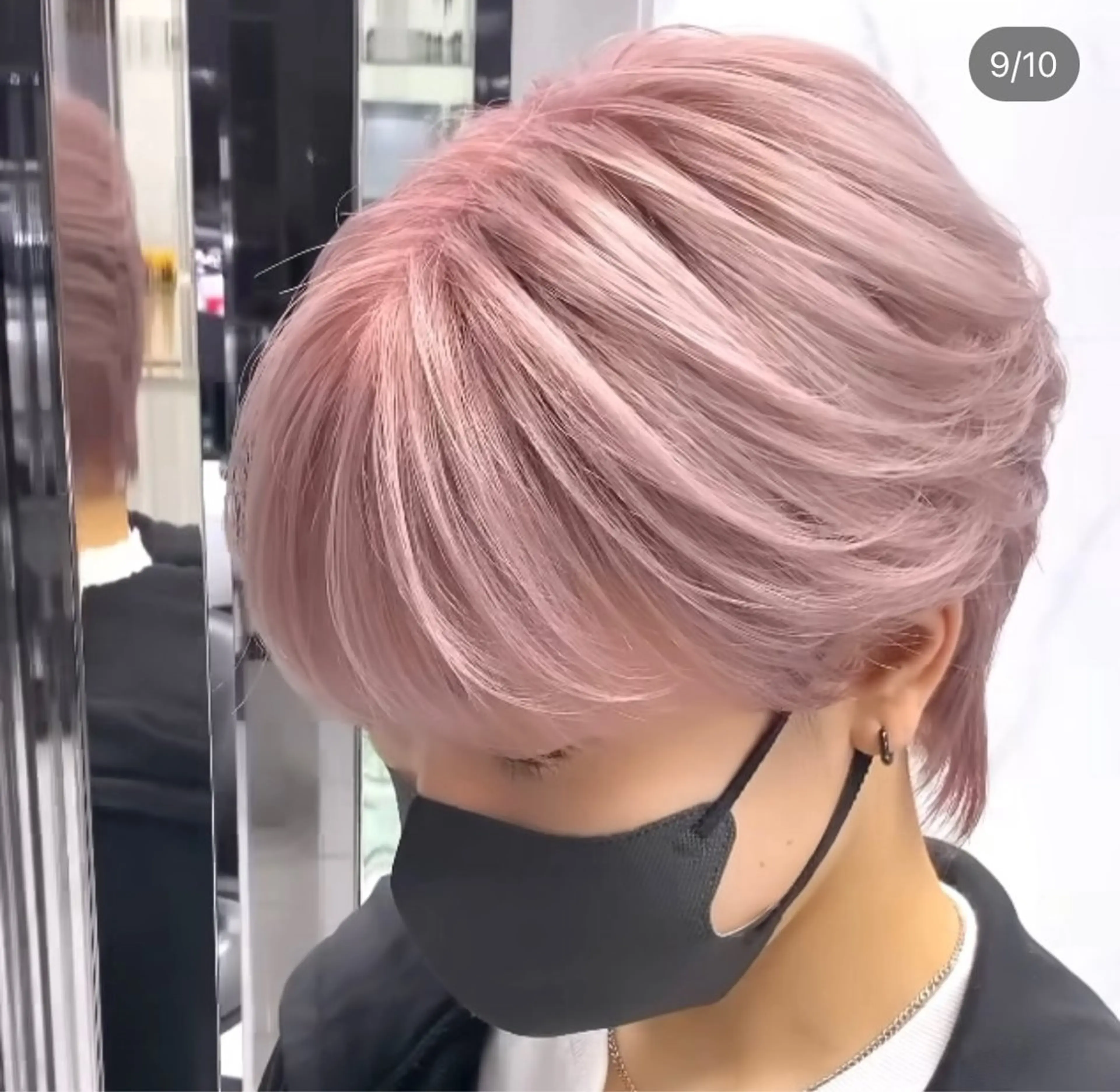 ミディアム ヘアカラー トリートメント ヘアセット 蛯原 興輝のヘアスタイル
