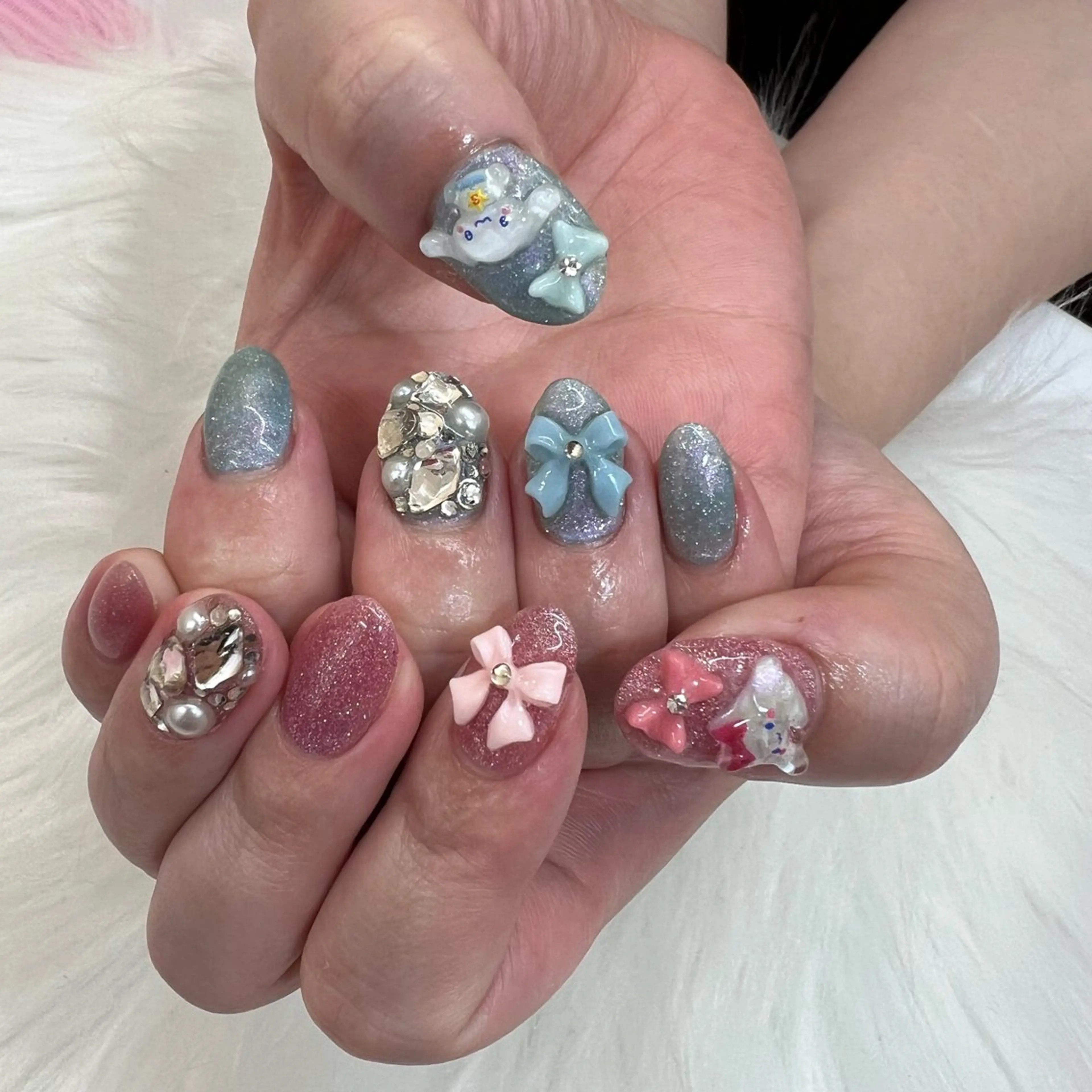 ネイル ハンドネイル Minion所属・北浦和minion YUKIのマツエク・マツパデザイン