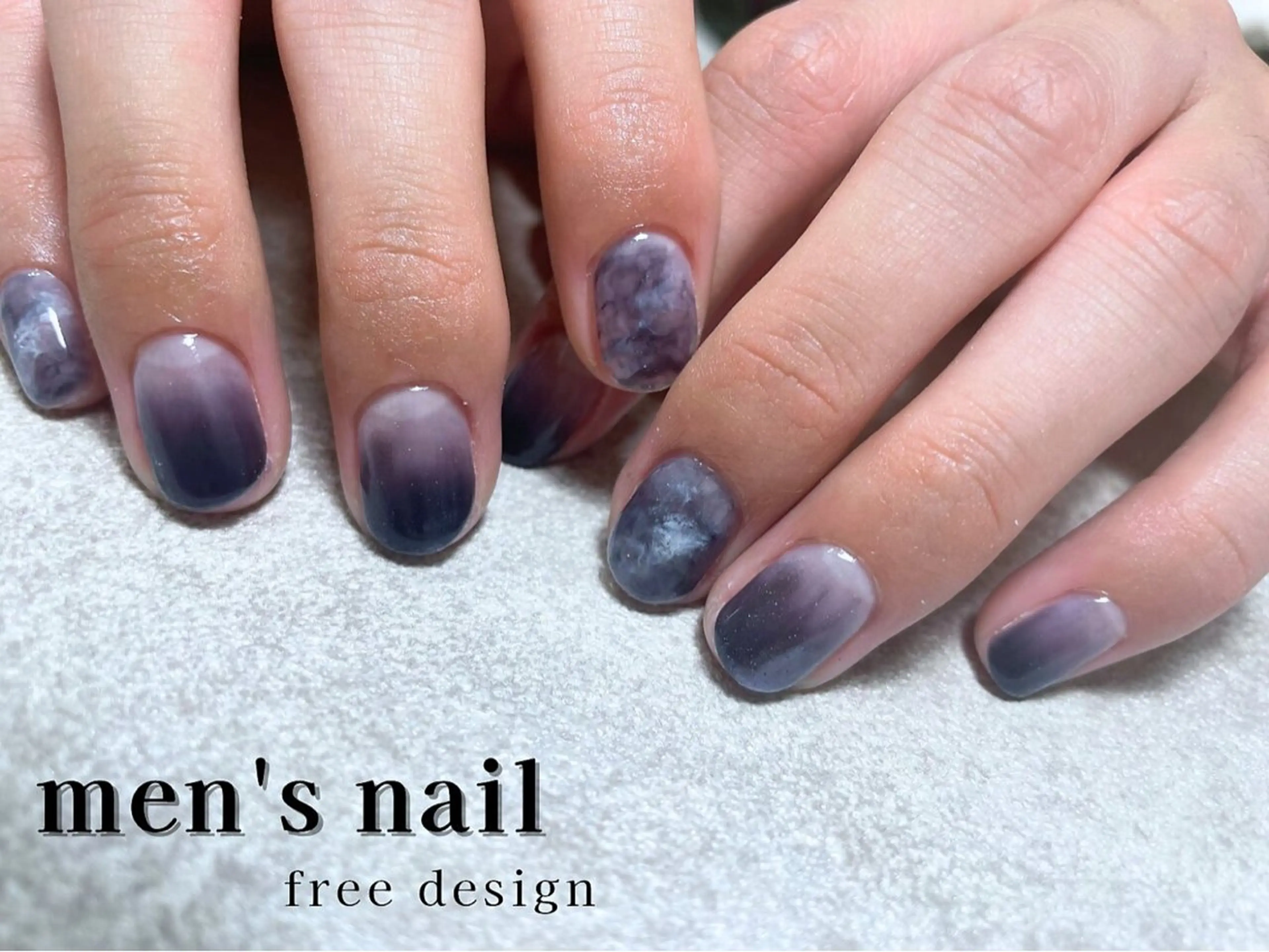 メンズ ネイル nail&eye ◇BEBE.のマツエク・マツパデザイン