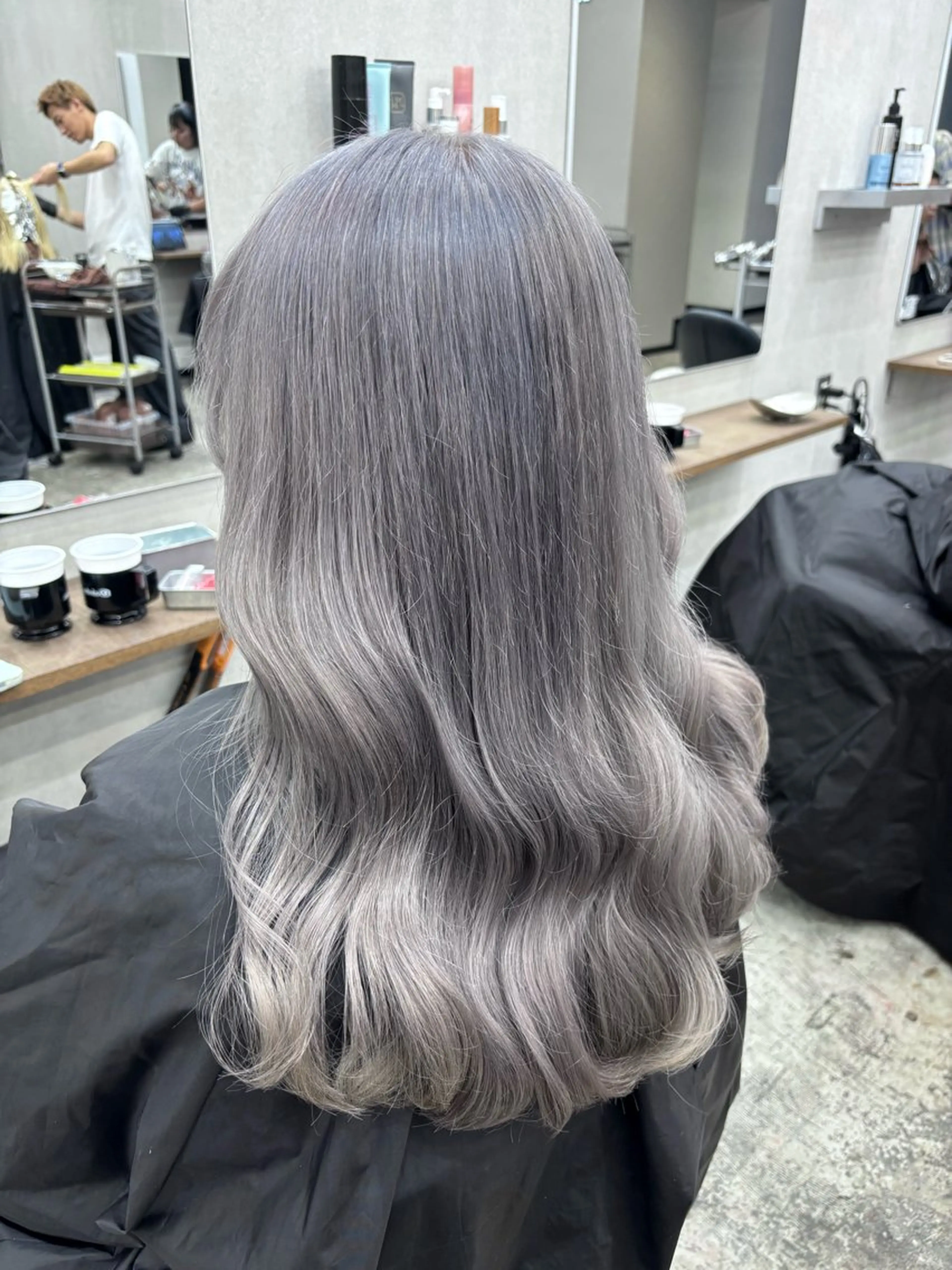カラー ヘアカラー 🌸ハイトーンカラー ゆずな 🌸のヘアスタイル