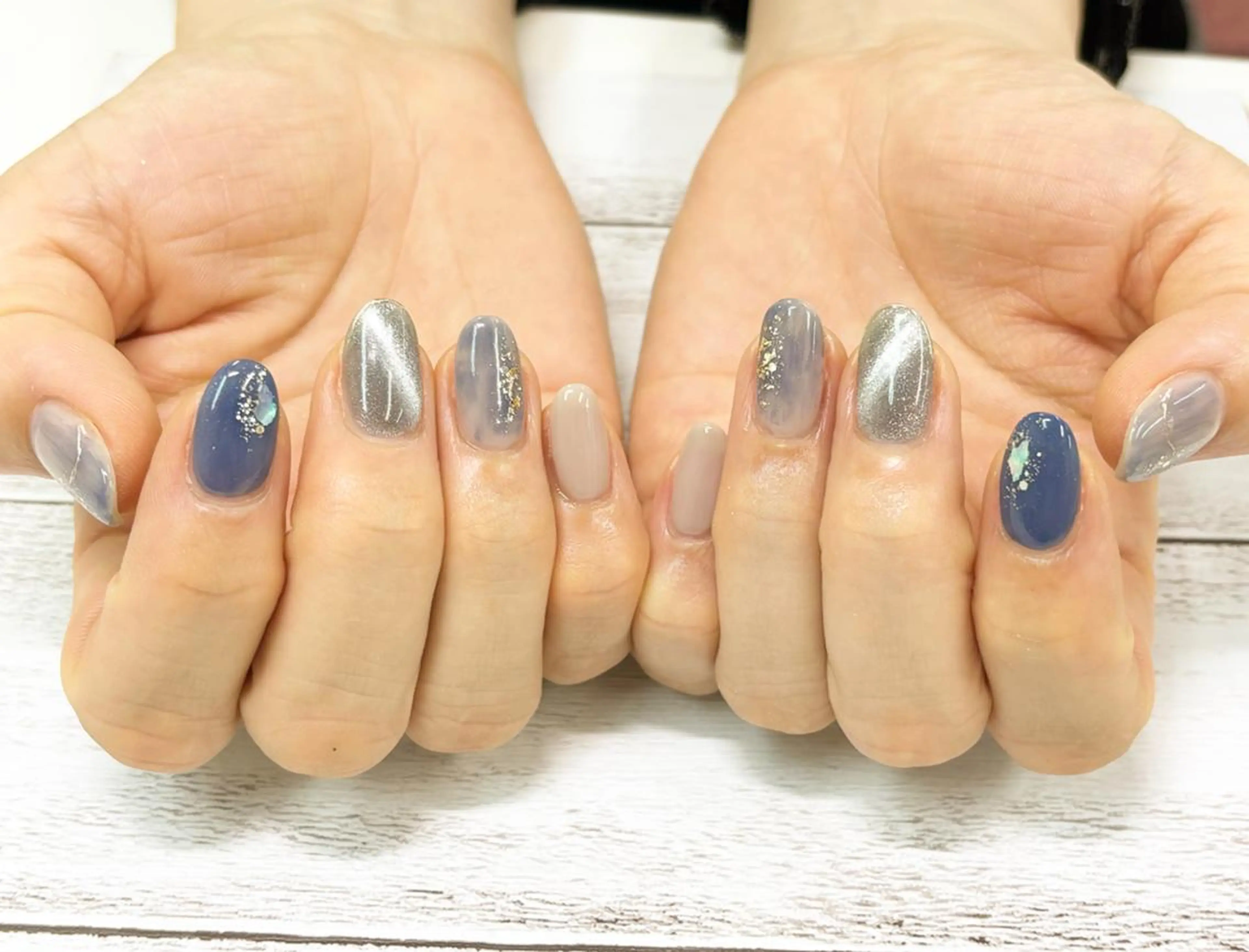 ネイル 長さ出し ジェルネイル 持ち込み パラジェル 春ネイル ハンドネイル リラネイル すみれのネイルデザイン