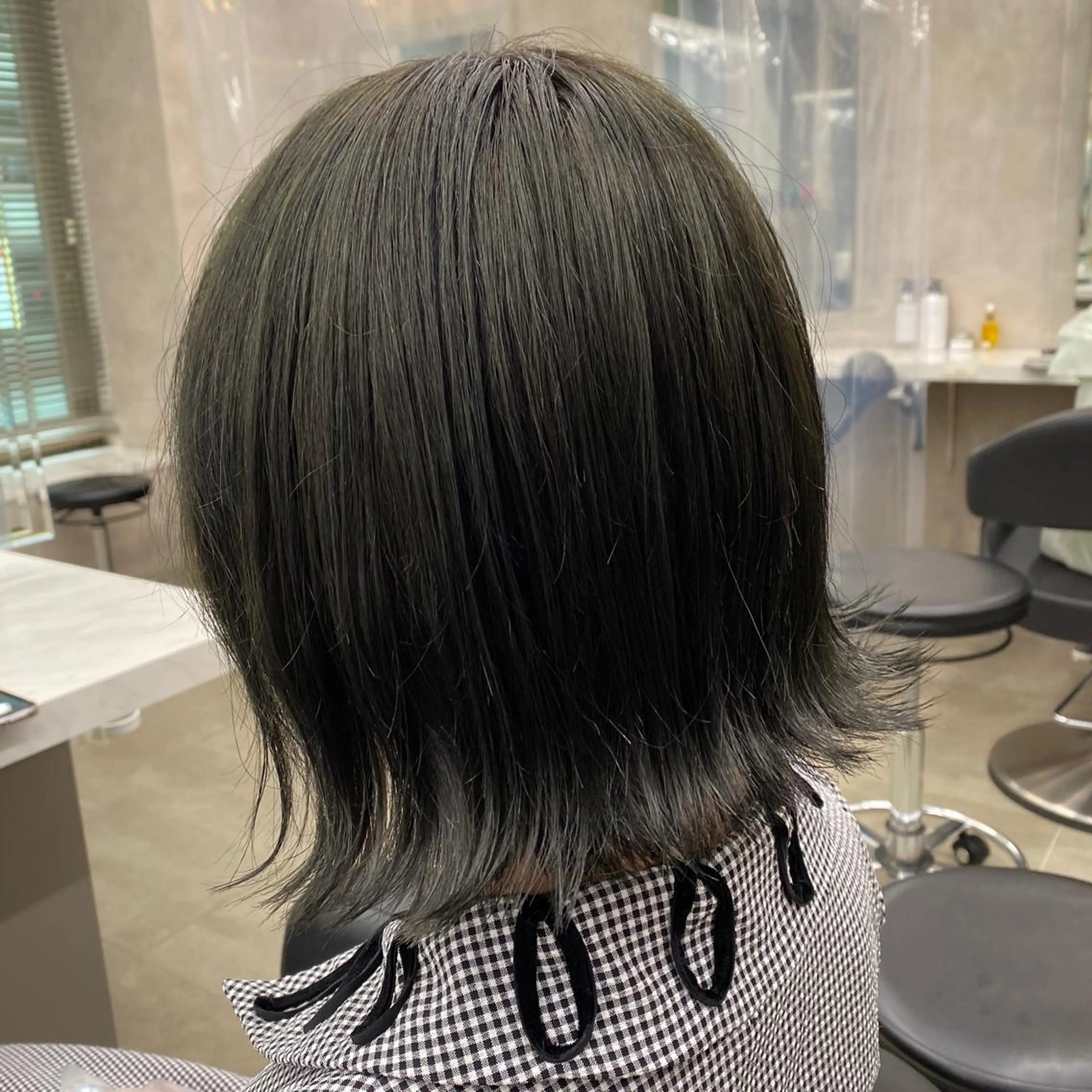 セミロング 韓国風ベージュ🤎 赤みなし🌿横浜🤎のヘアスタイル