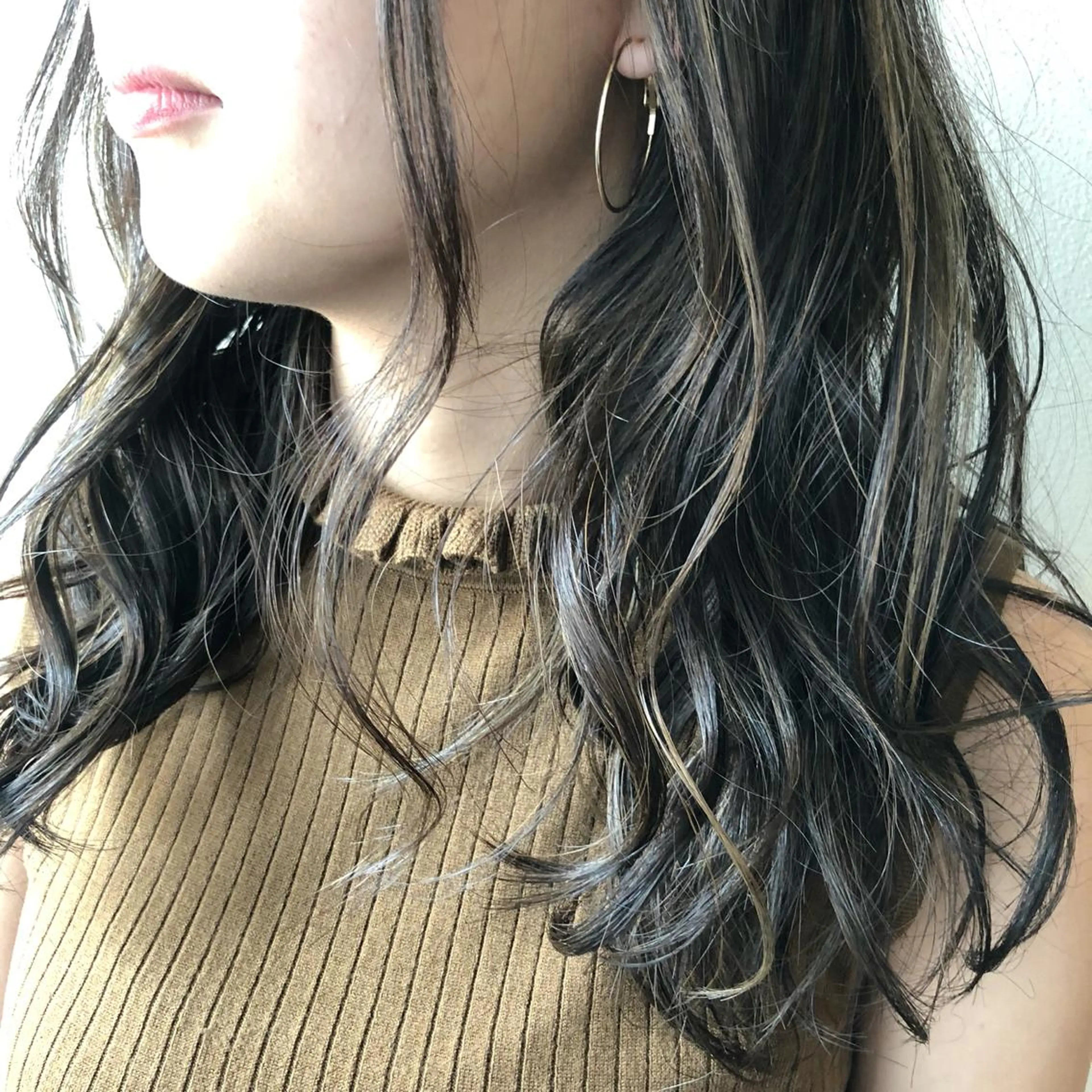 セミロング カラー ヘアカラー トリートメント 江藤 星史のヘアスタイル