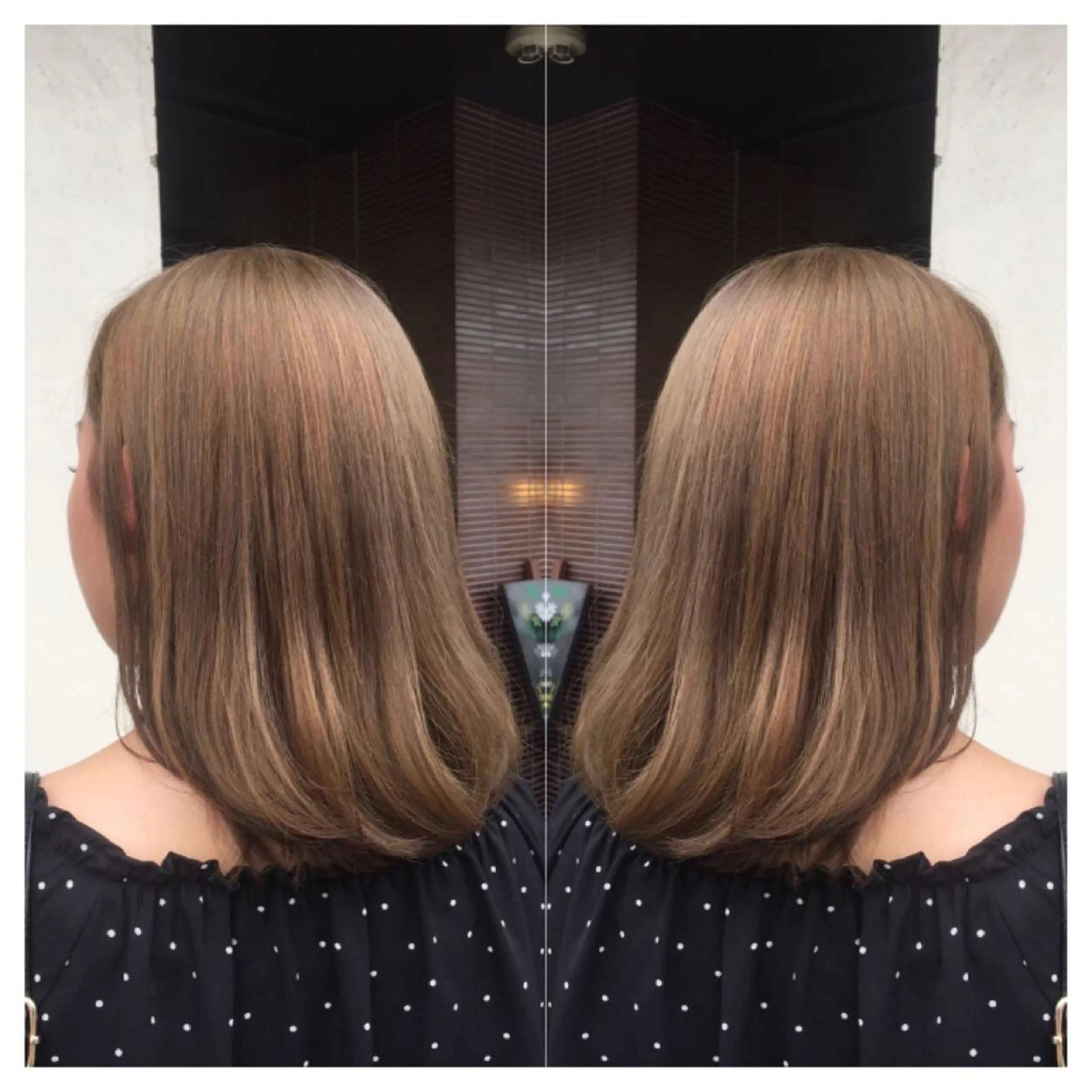 ミディアム カラー ベージュカラー ヘアカラー 髪質改善/痛ませ ないカラー/西村航大のヘアスタイル