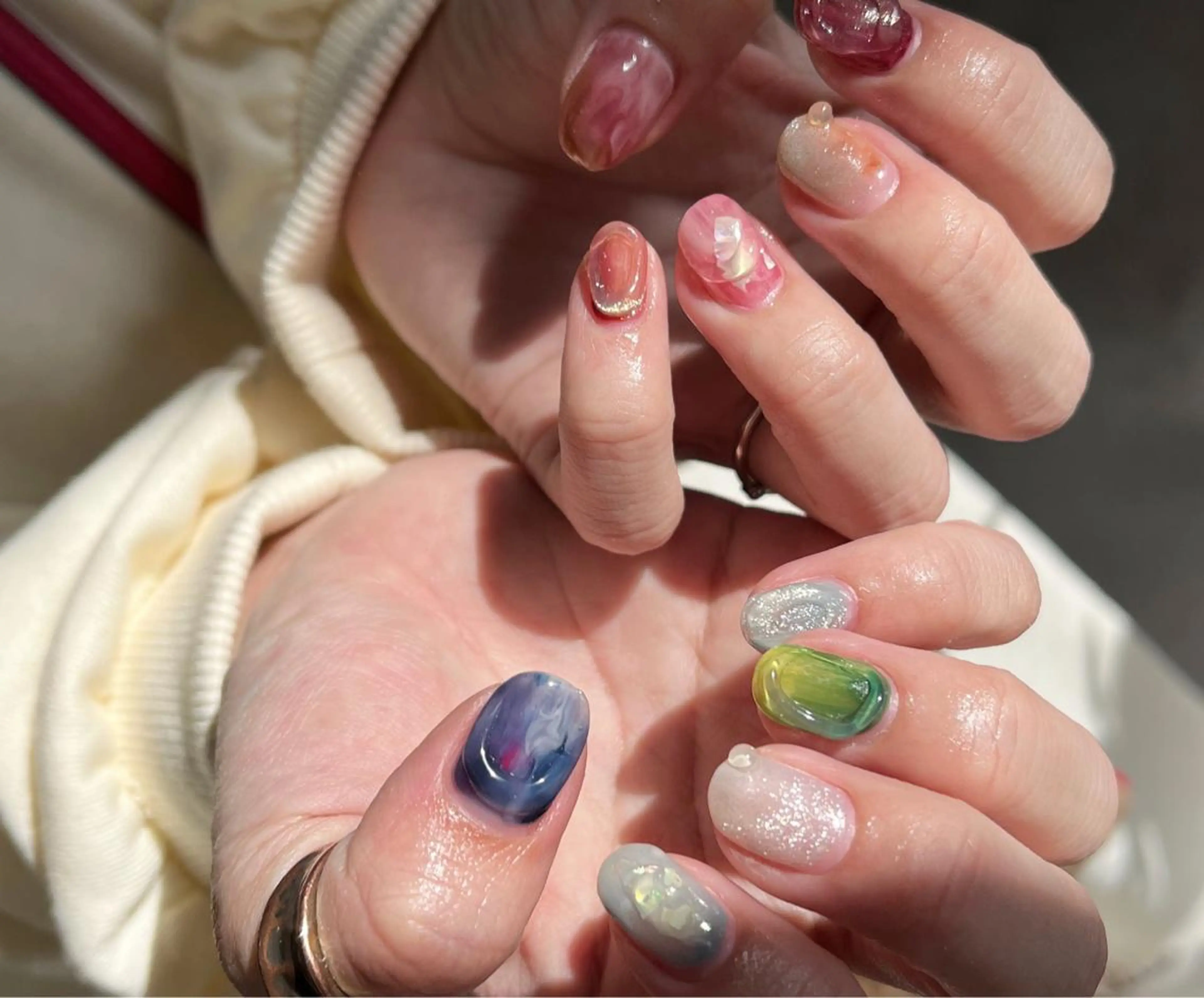 カラー ネイル Musee art 亀戸店のネイルデザイン