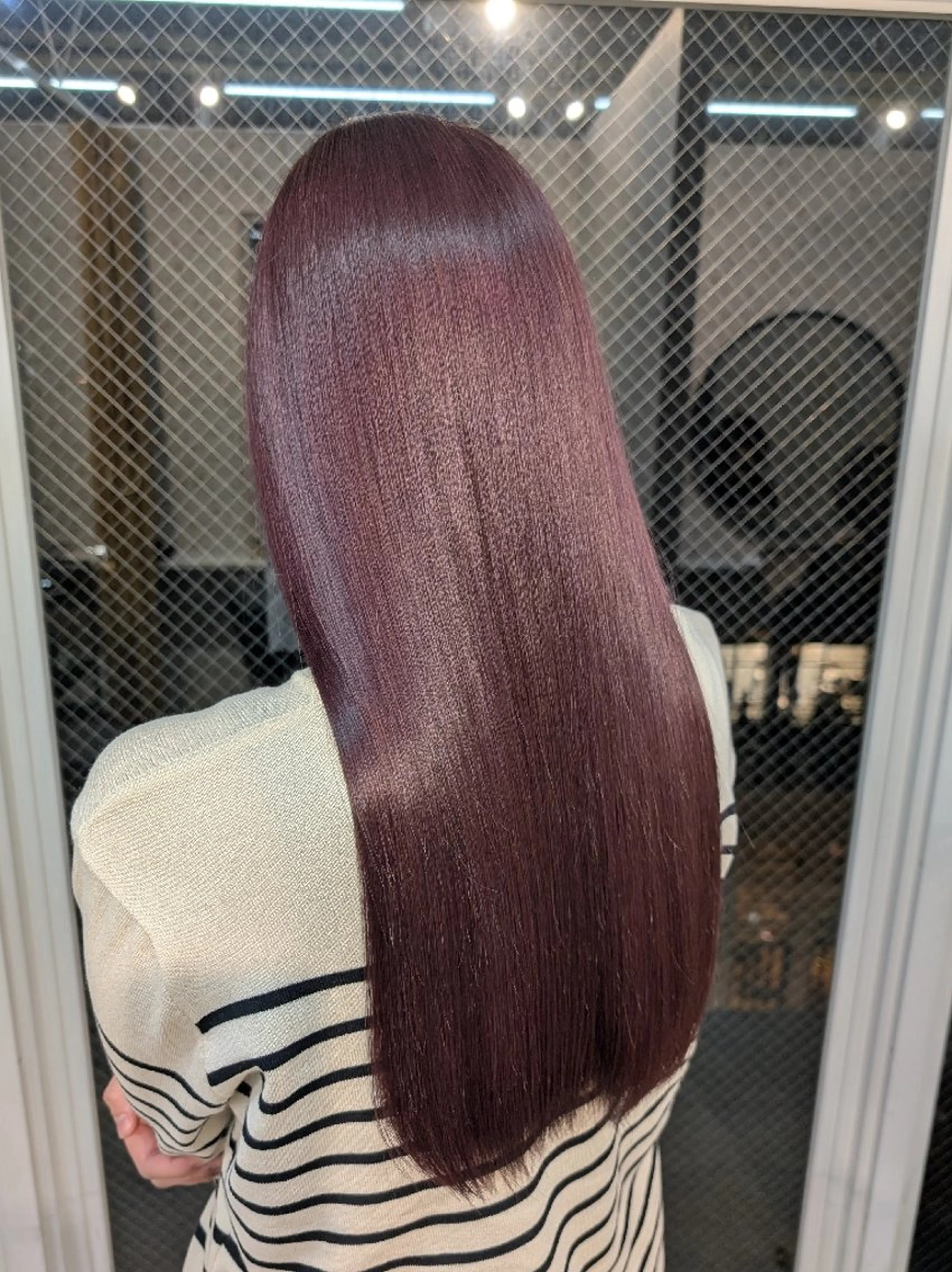 ロング カラー 髪質改善 トリートメント ヘアカラー トリートメント Mood hair salon所属・髪質改善.縮毛矯正 ×韓国ヘアyukiのヘアスタイル