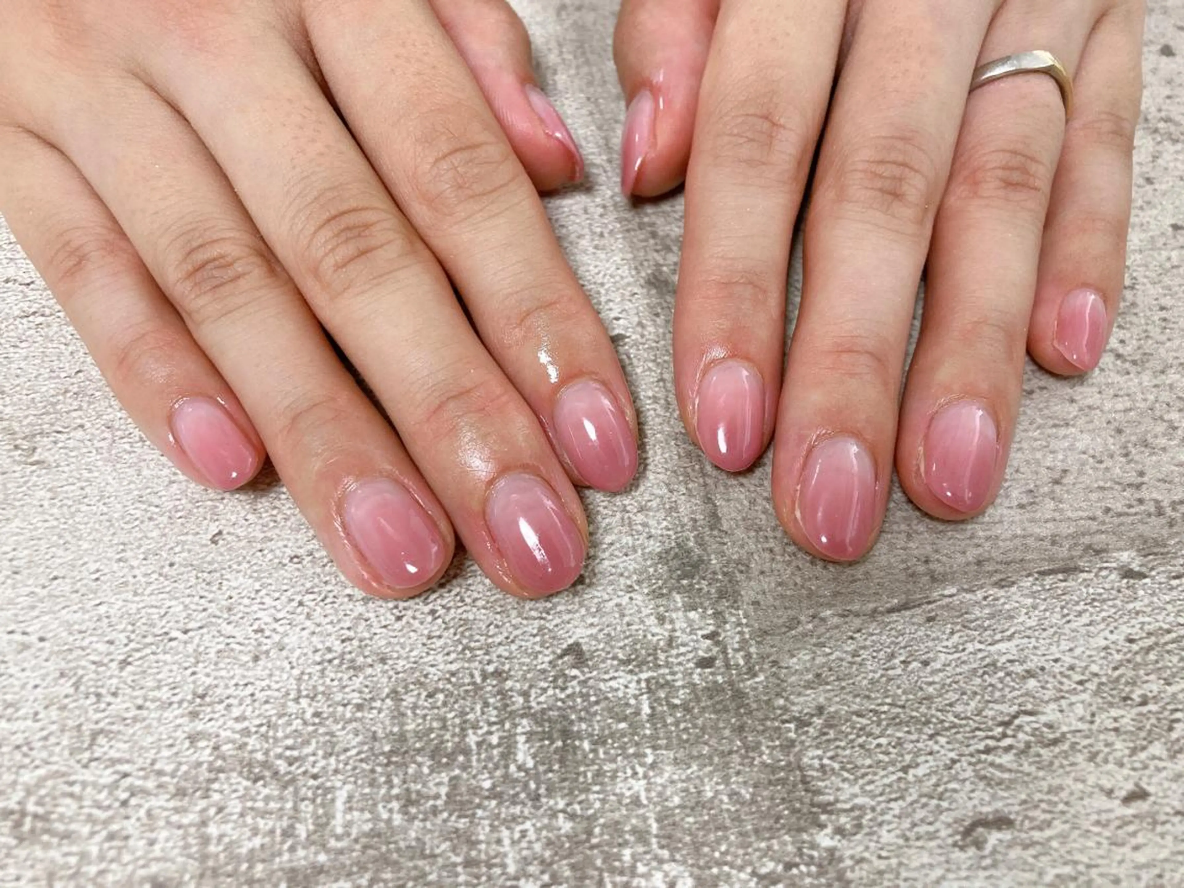 ネイル ピンク mogunail &blowのネイルデザイン