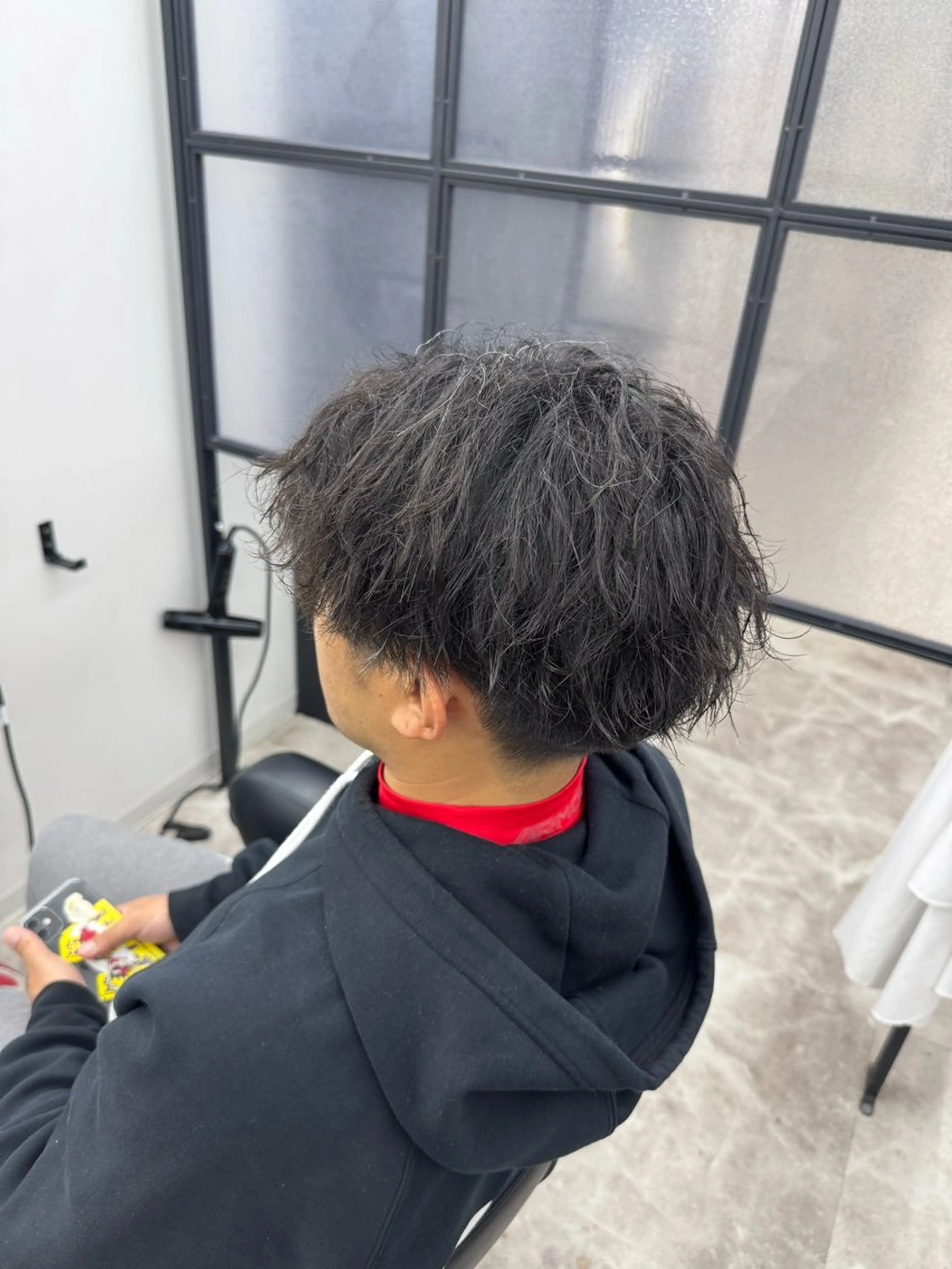 ショート カット パーマ 🩶Noto🩶 C✂︎3のヘアスタイル