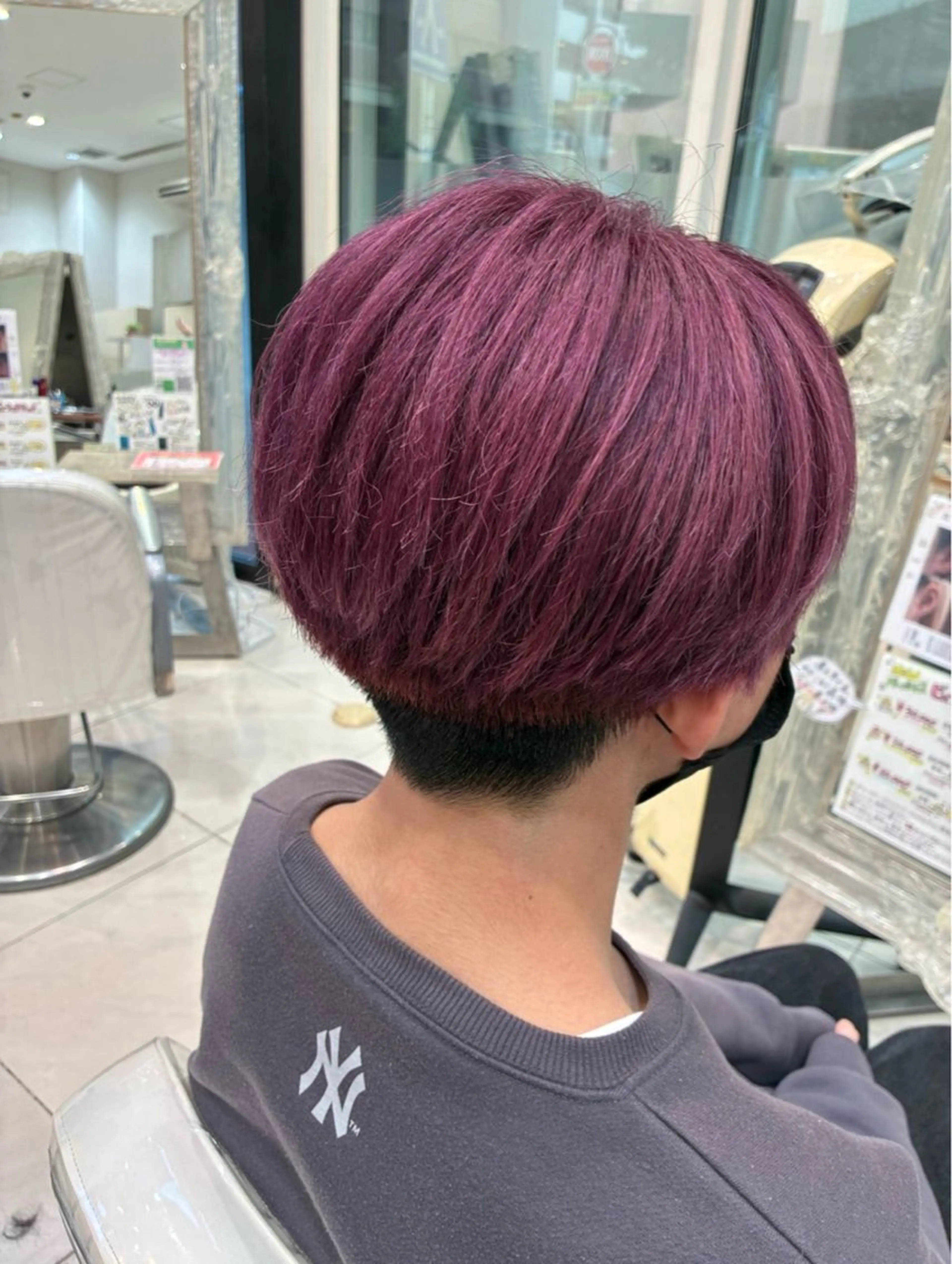 カラー メンズ カット ヘアカラー トップスタイリスト 石川みやびのヘアスタイル