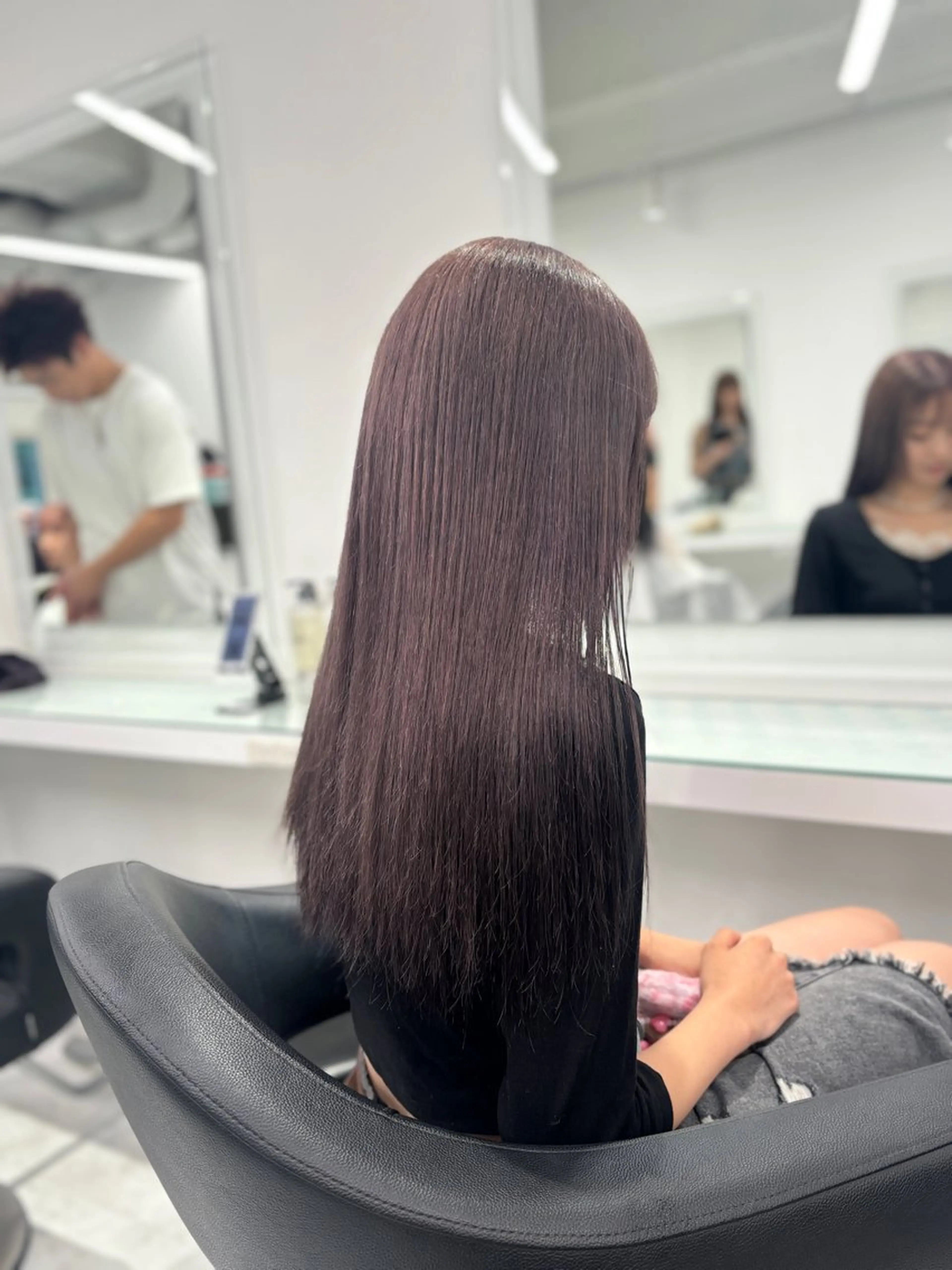 ロング カラー 💖ミルクティー💖 あかり💖のヘアスタイル