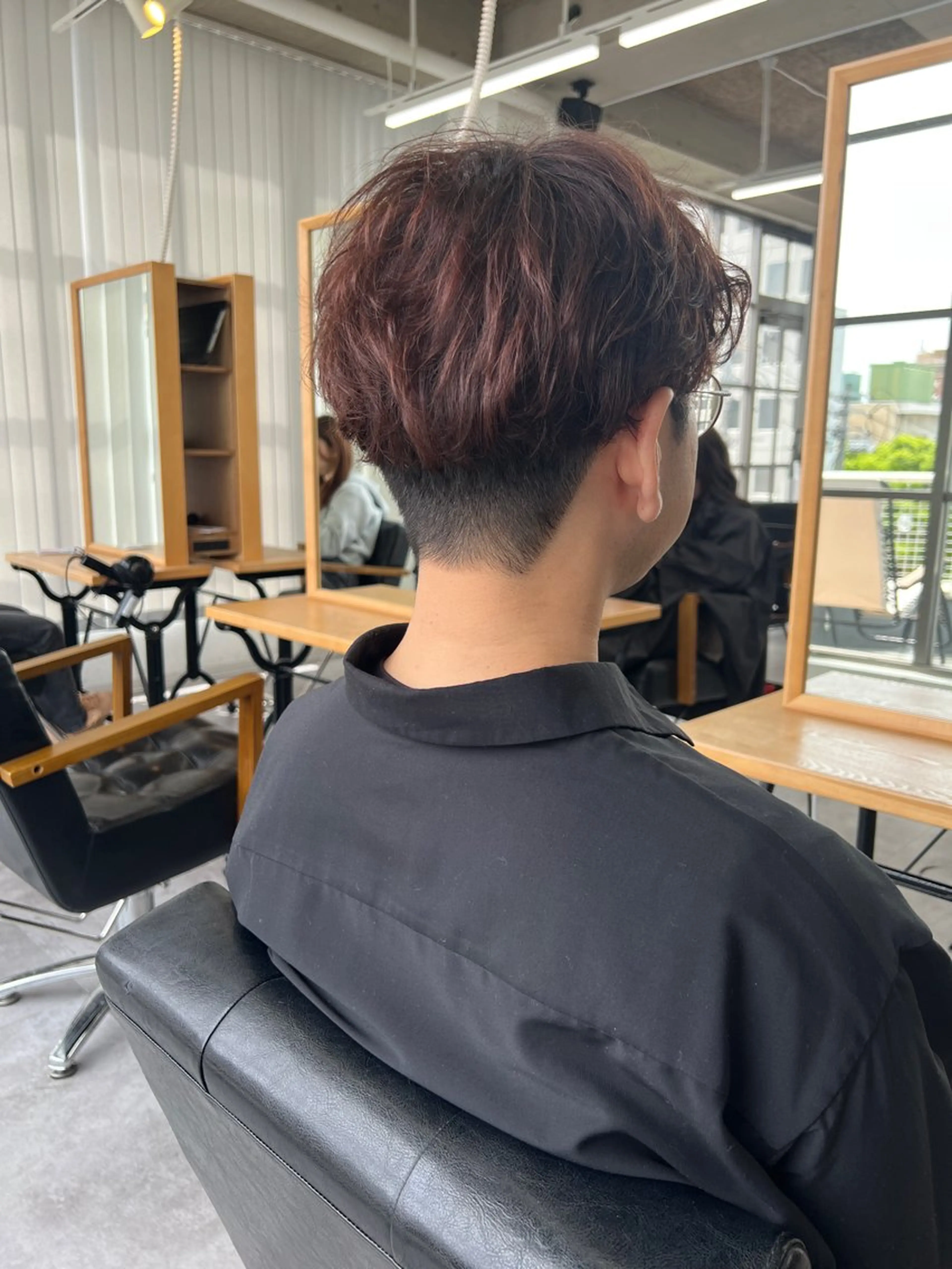 ショート カラー メンズ カット ヘアカラー ショートカット/ 岡山駅前/KAZUのヘアスタイル