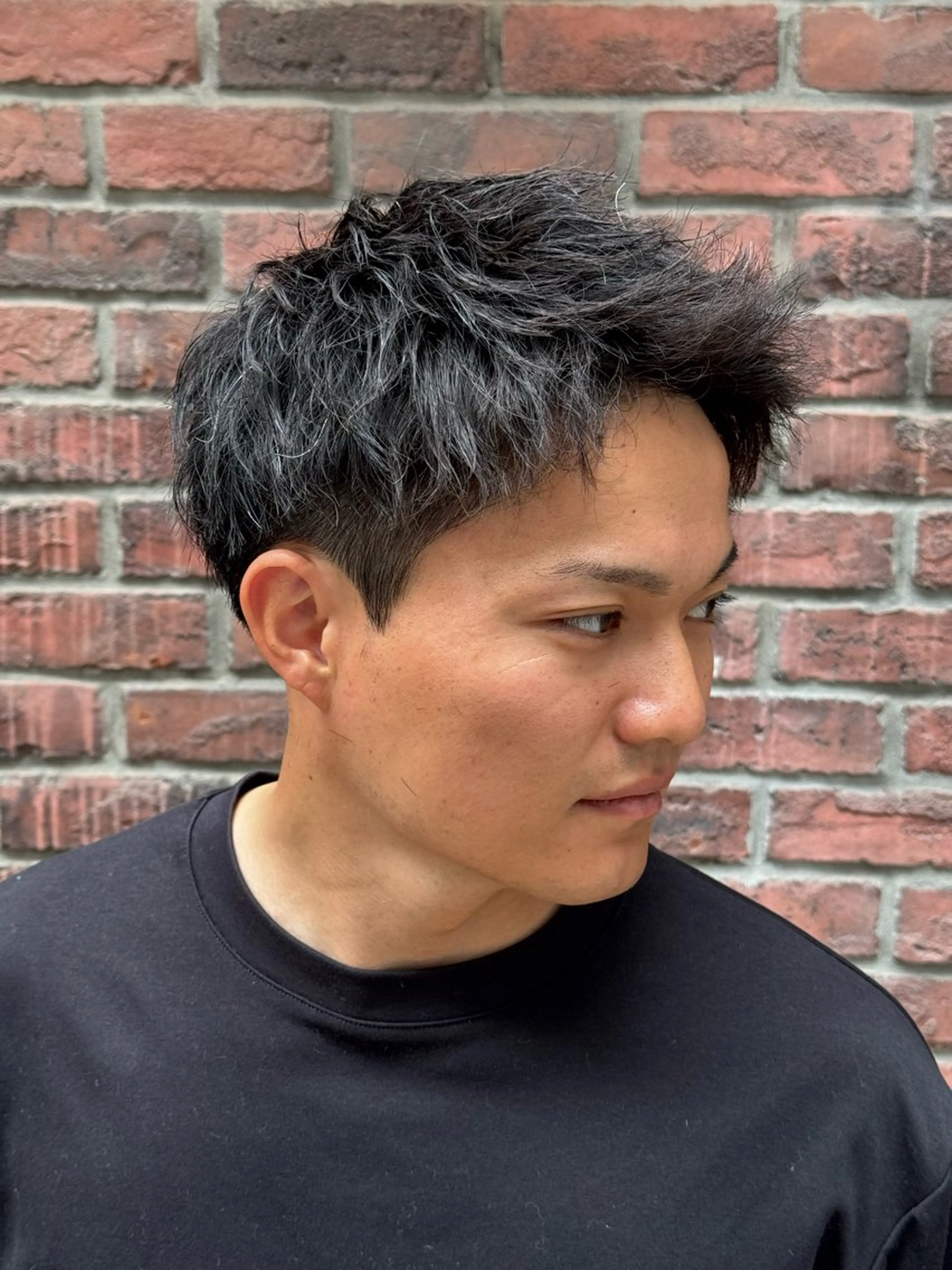 ショート パーマ 吉田 一希のヘアスタイル