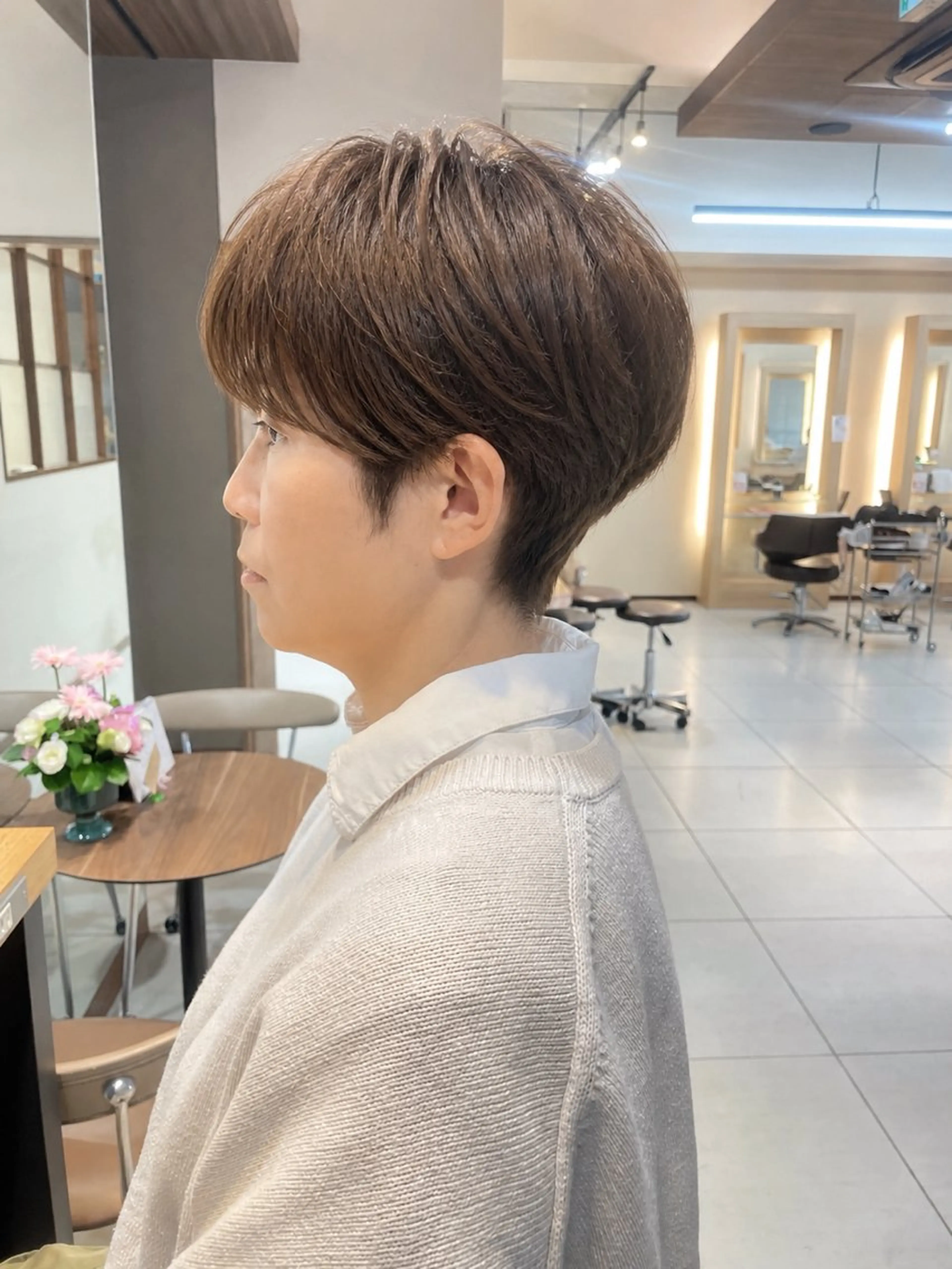 ショート ショートヘア 岩崎 唯人のヘアスタイル