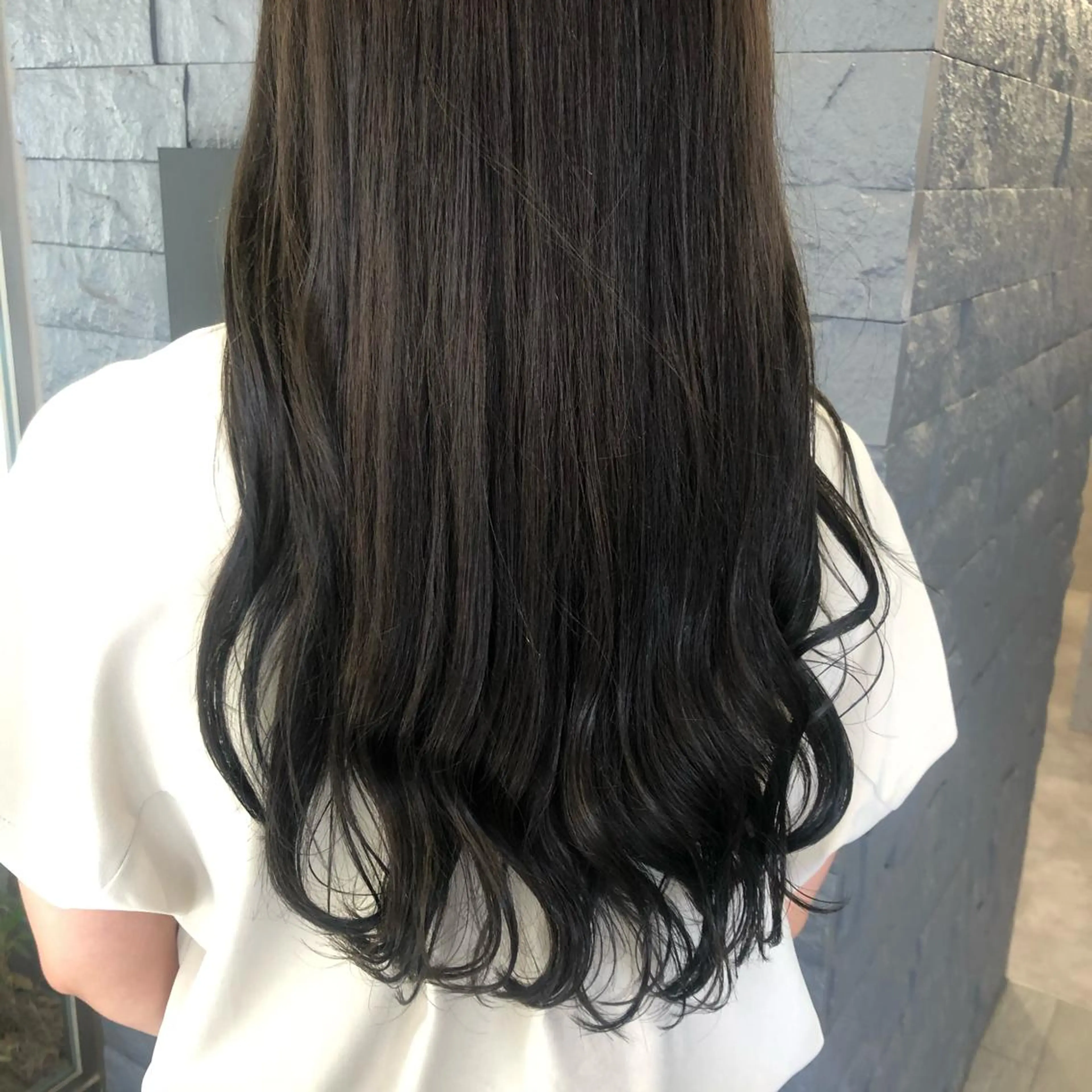 ロング カラー たかはし まいのヘアスタイル