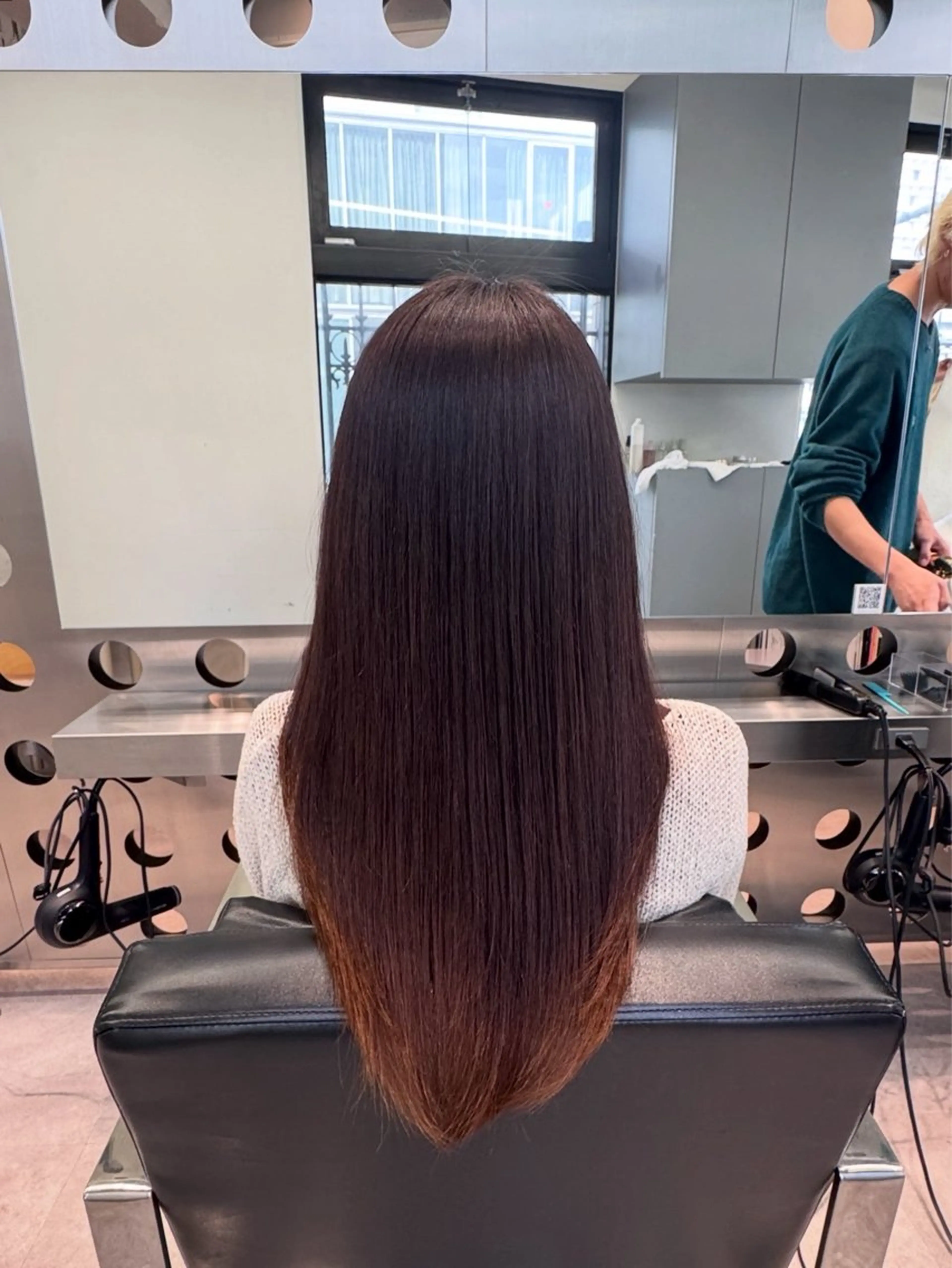 ロング パーマ ロング 縮毛矯正 トリートメント 北村 岳久翔のヘアスタイル