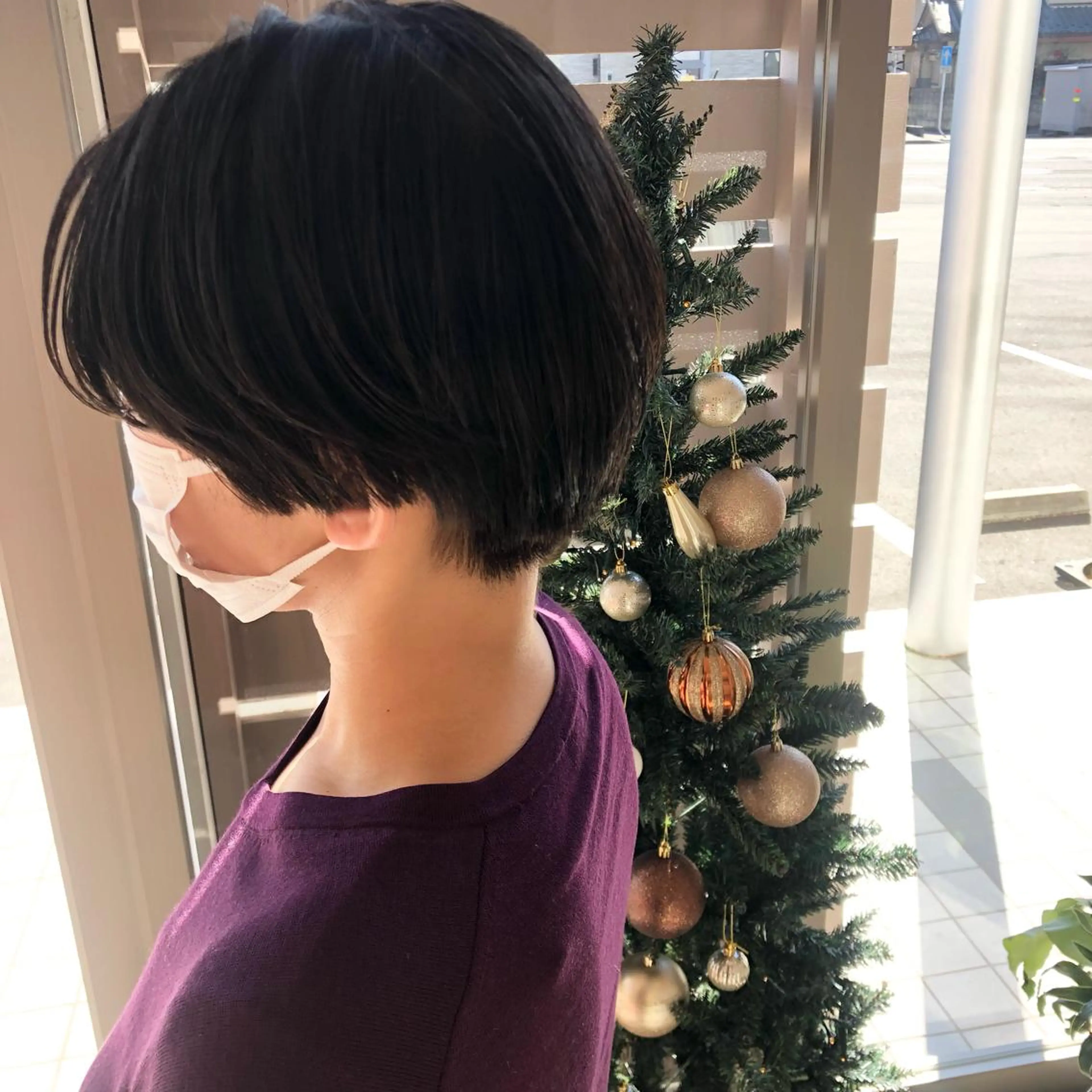 ショート ハンサムショート ショートヘア 堀越 エリのヘアスタイル