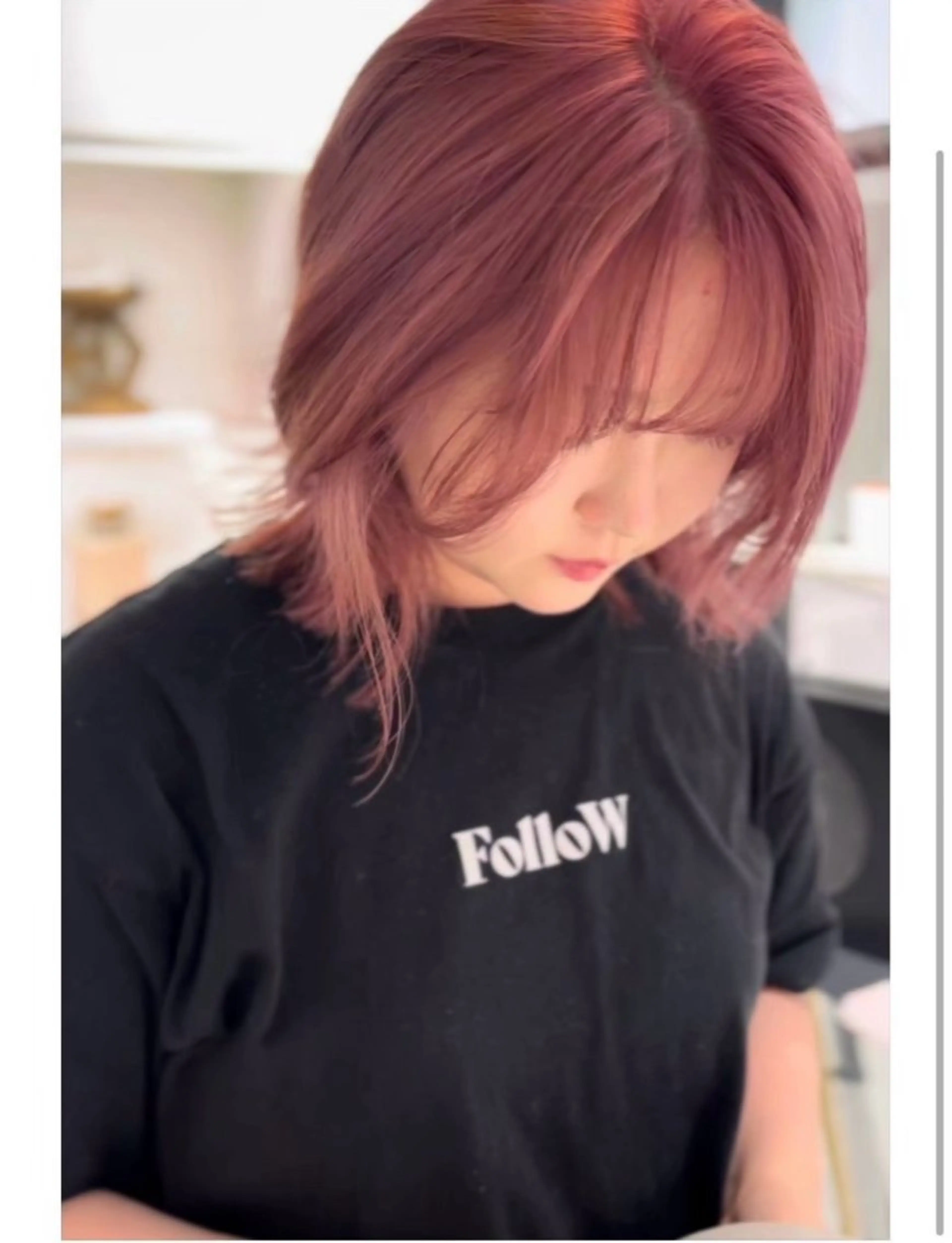 ミディアム UNBIRTHDAY akariのヘアスタイル