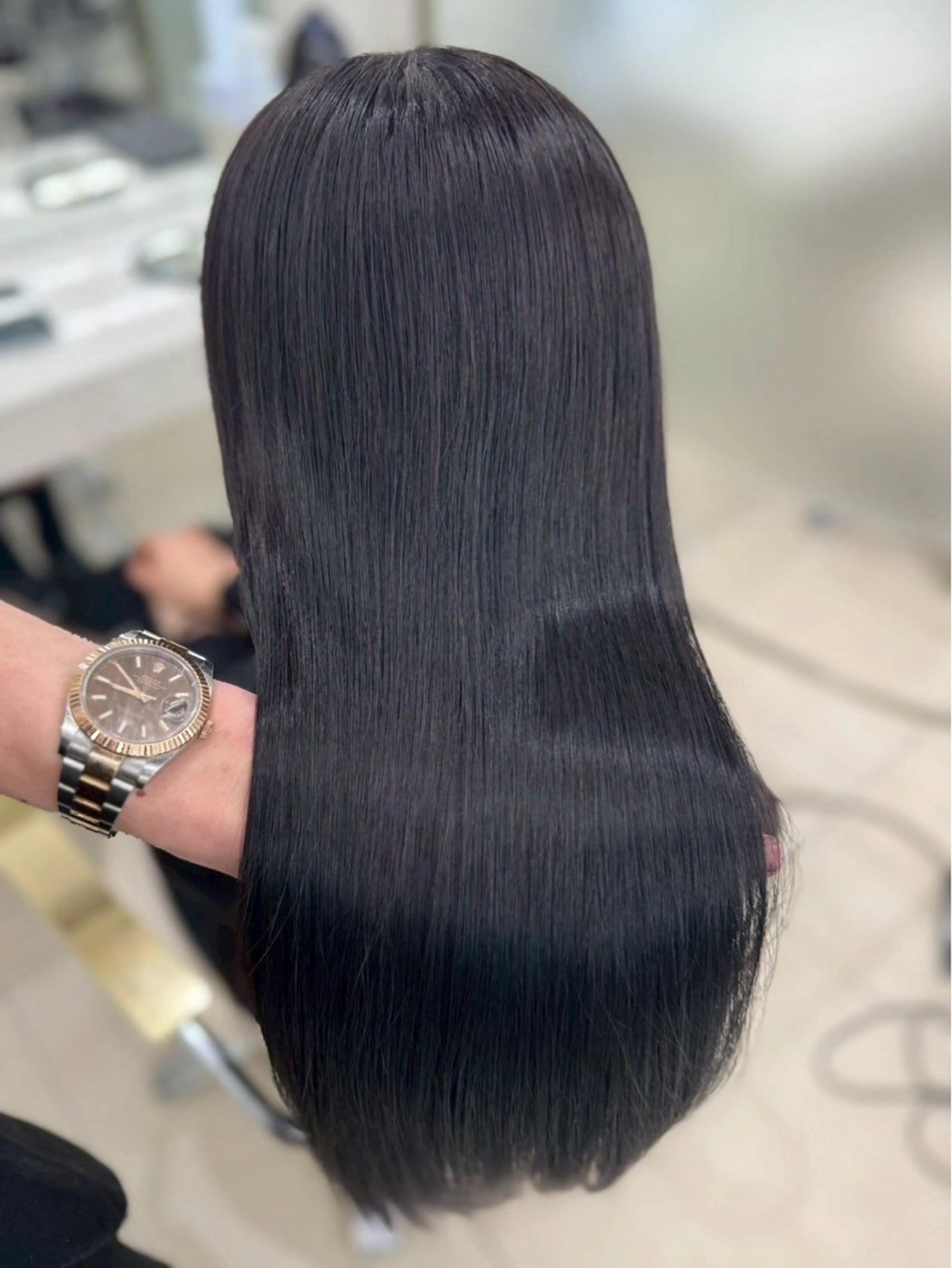 ロング カラー 透明感カラー🫧銀座 sana໒꒱· ﾟのヘアスタイル