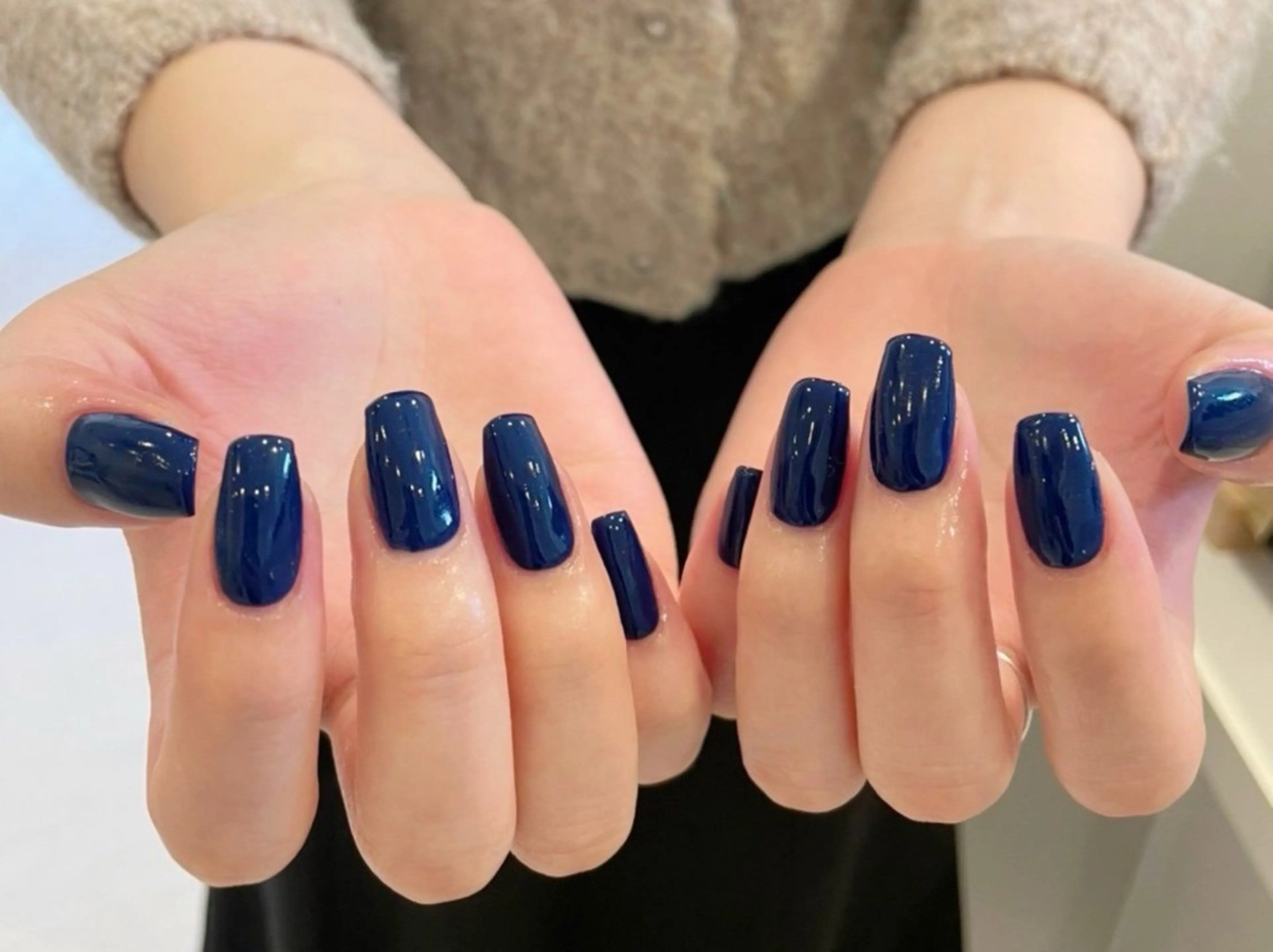 【4月限定🌸✨️】シンプルネイル【オフ込】💅✨️の写真