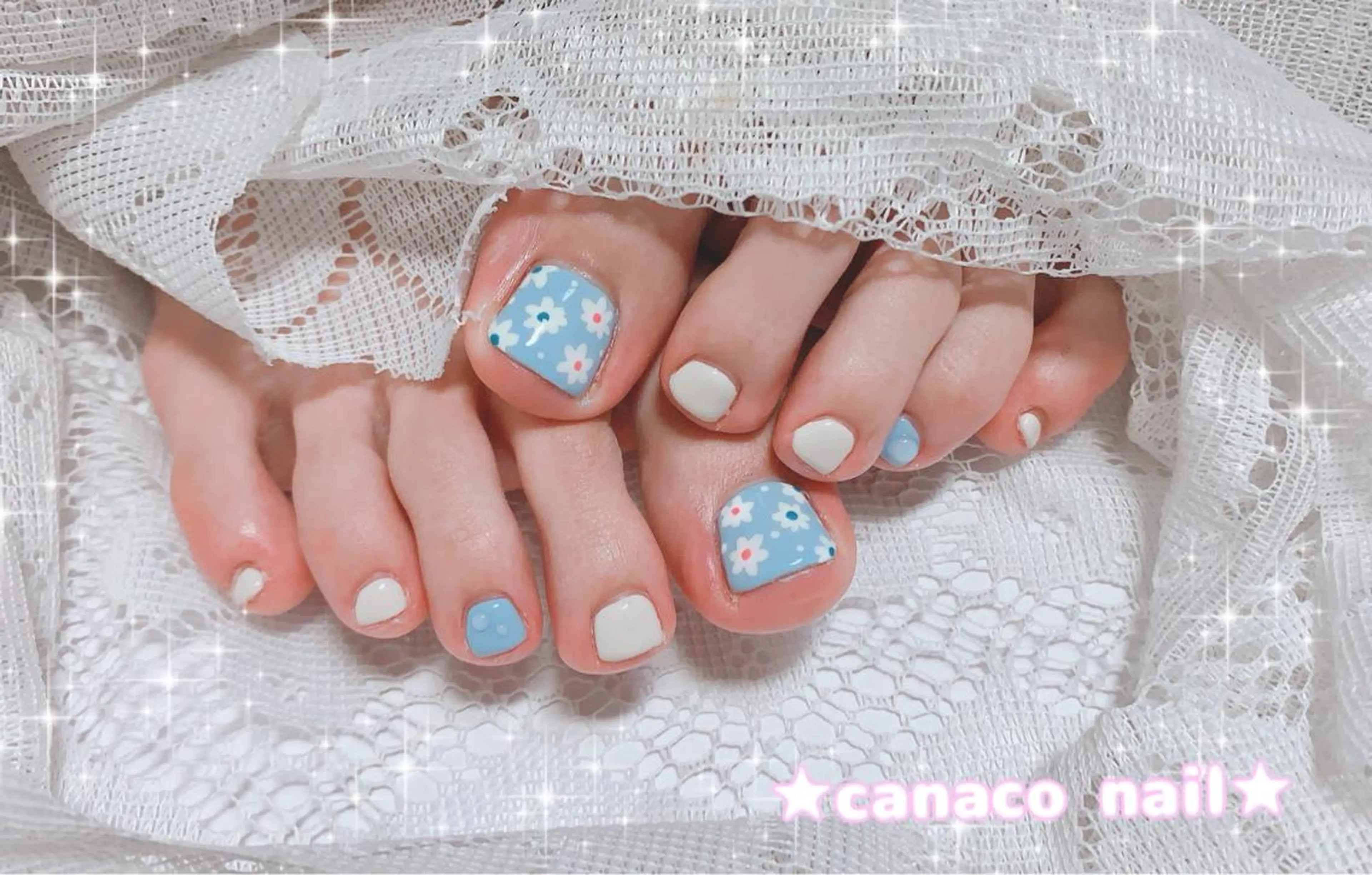 ネイル アートネイル フットネイル ジェルネイル パラジェル ストーンネイル ベテランネイル cnc  nailのネイルデザイン