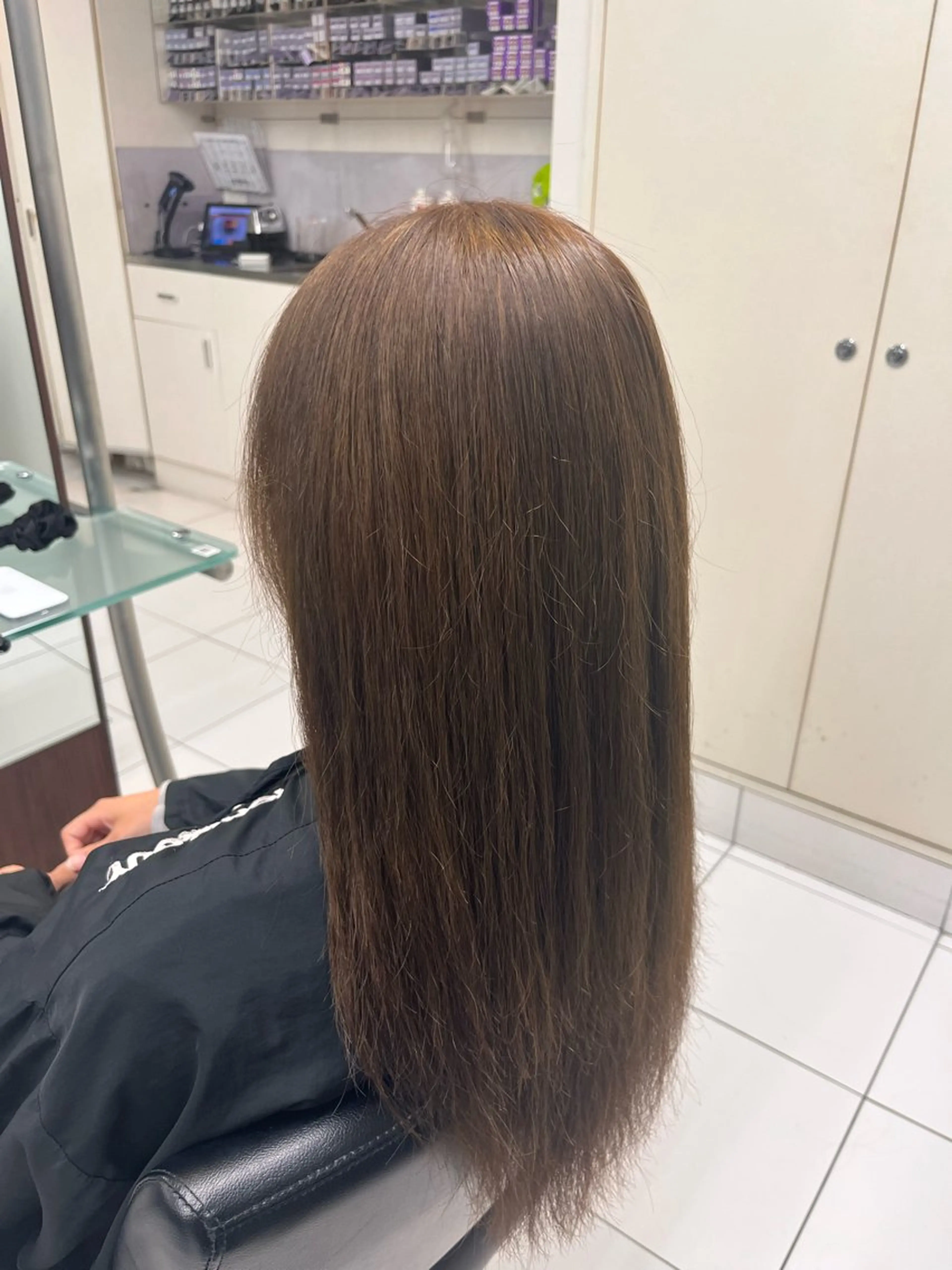 ロング カラー 小野 達己のヘアスタイル