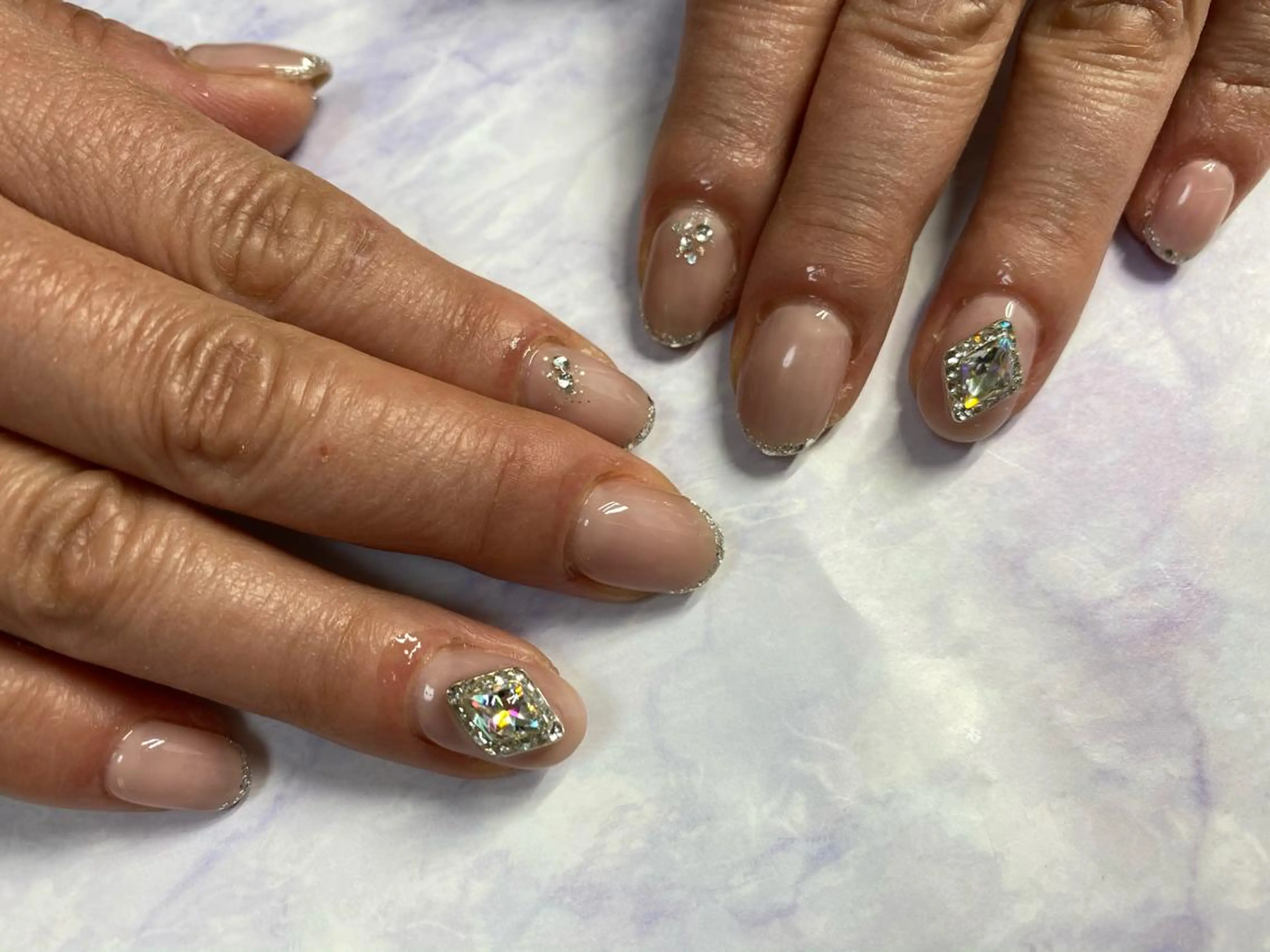 ネイル ハンドネイル Mana‪ ‪·͜· ❤︎‬のネイルデザイン