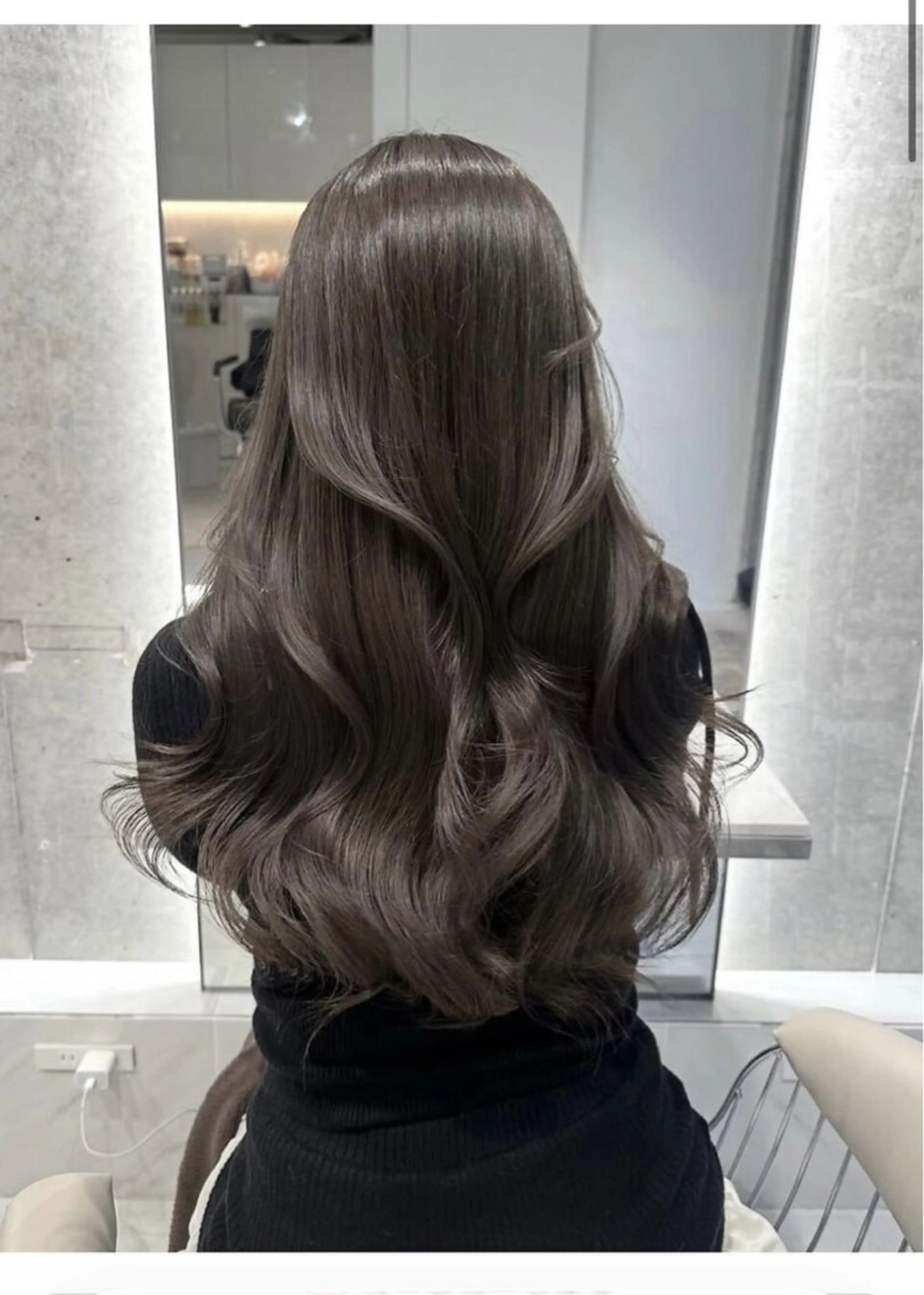 ロング カラー ヘアカラー トリートメント 韓国レイヤー髪質改善 💫Tomoya💫のヘアスタイル