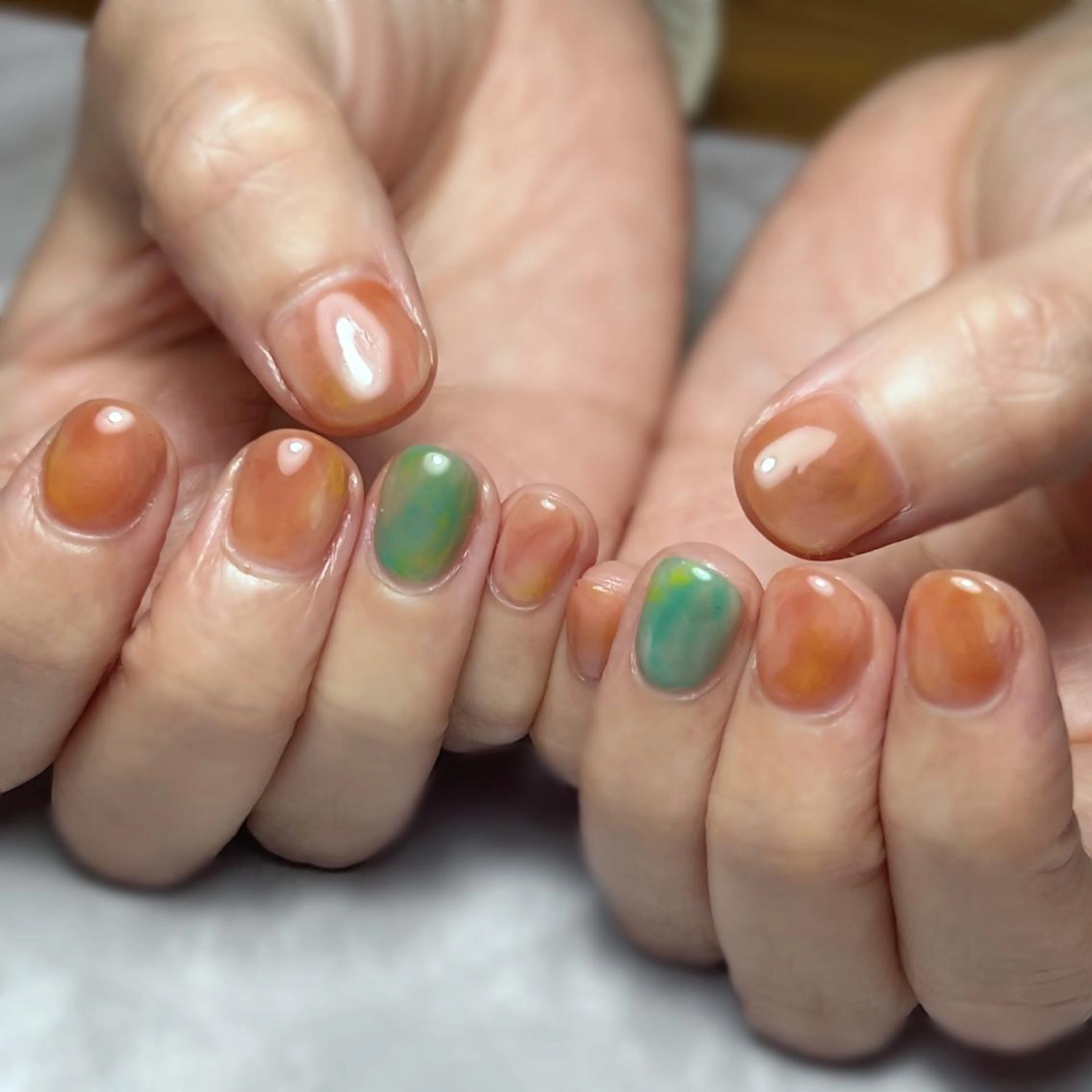 ネイル 【爪の育成専門】深爪・むしり癖・丸い爪・ガサガサなど　　Rio nail所属・Rio nail まなみのネイルデザイン
