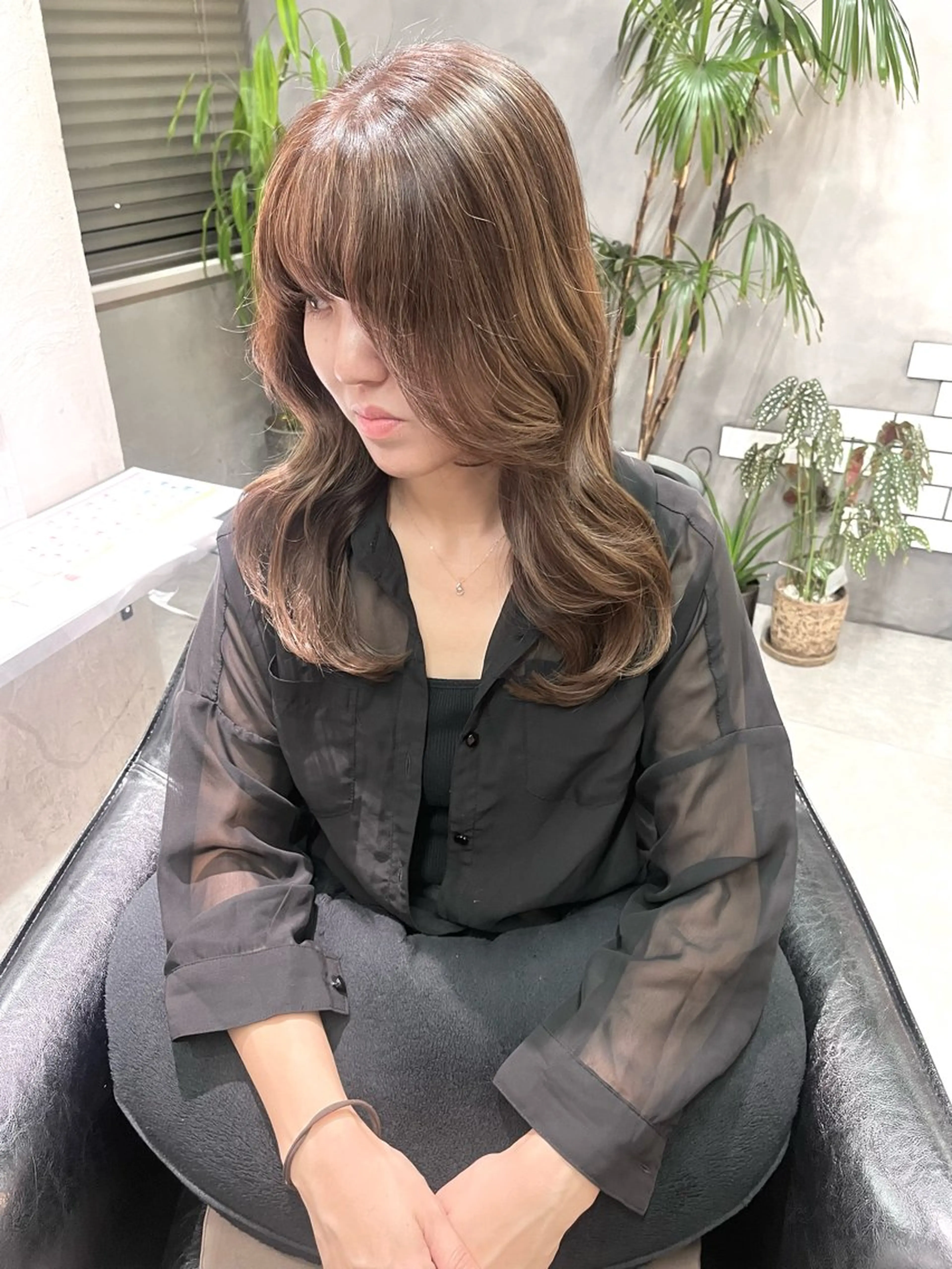 ロング カラー ヘアカラー 韓国系/ダブルカラー /トグチリンカのヘアスタイル