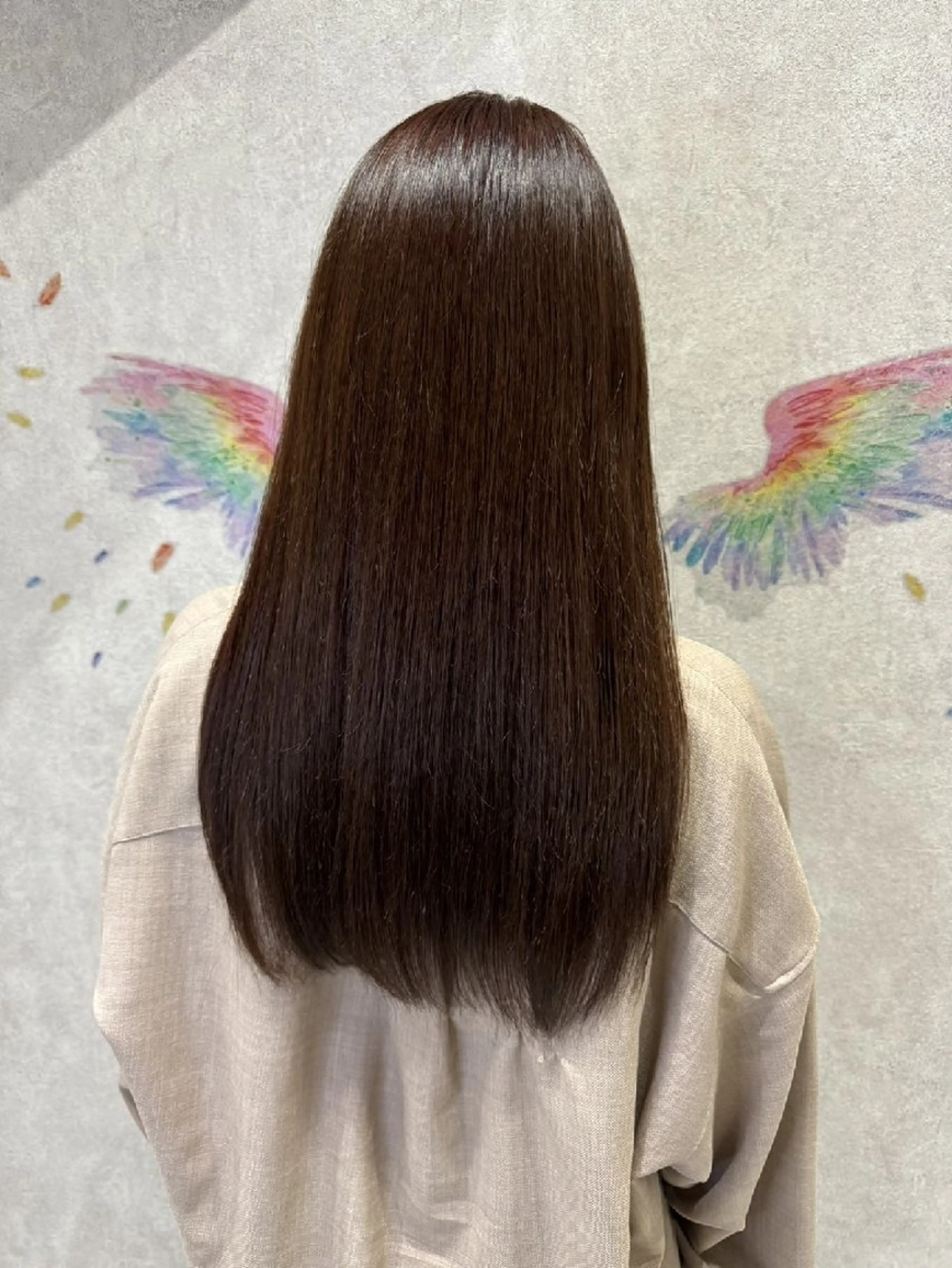 ロング ヘアカラー トリートメント 🦎白井  護🐍のヘアスタイル