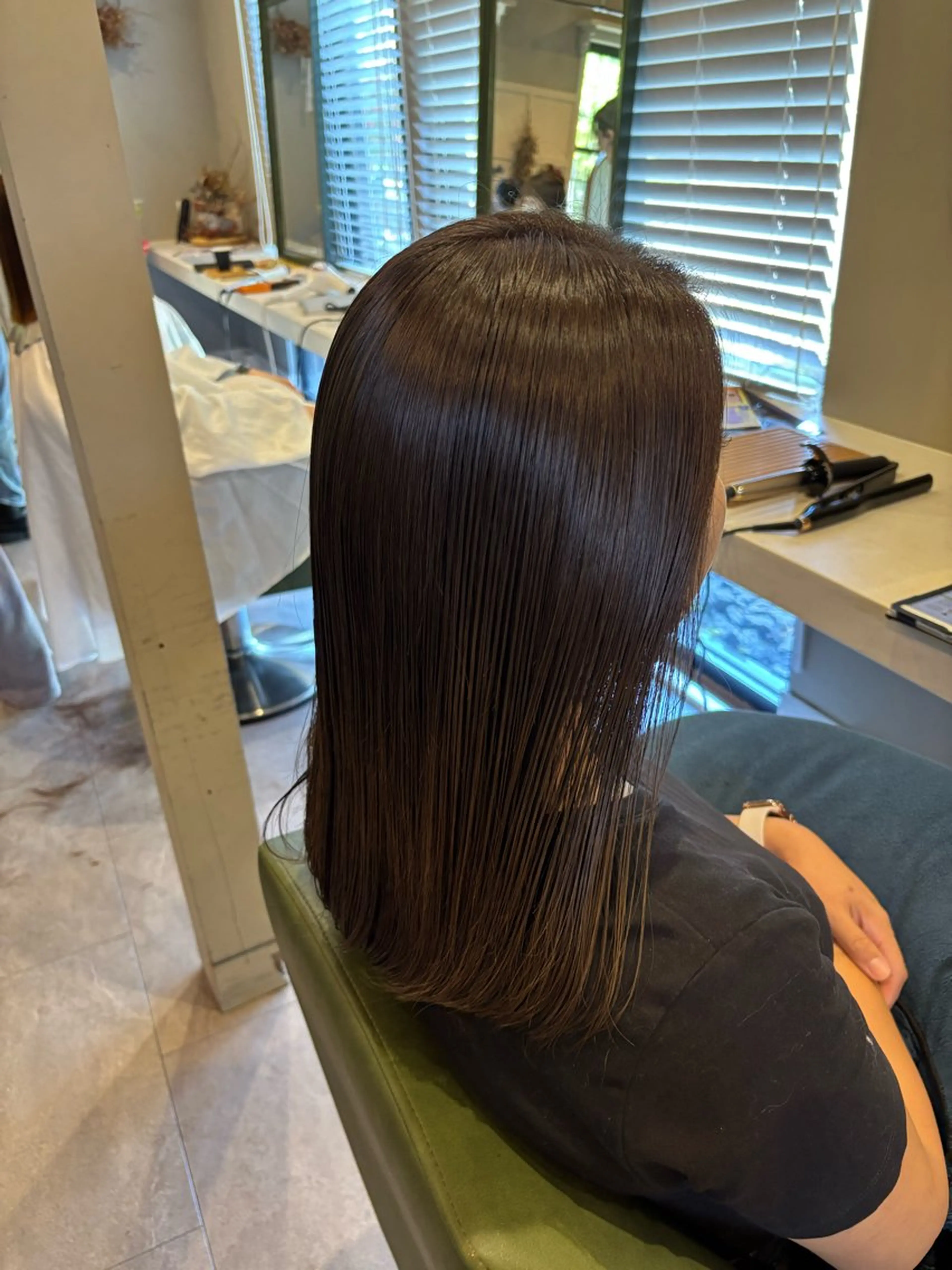 ミディアム カラー reciel / rinaのヘアスタイル