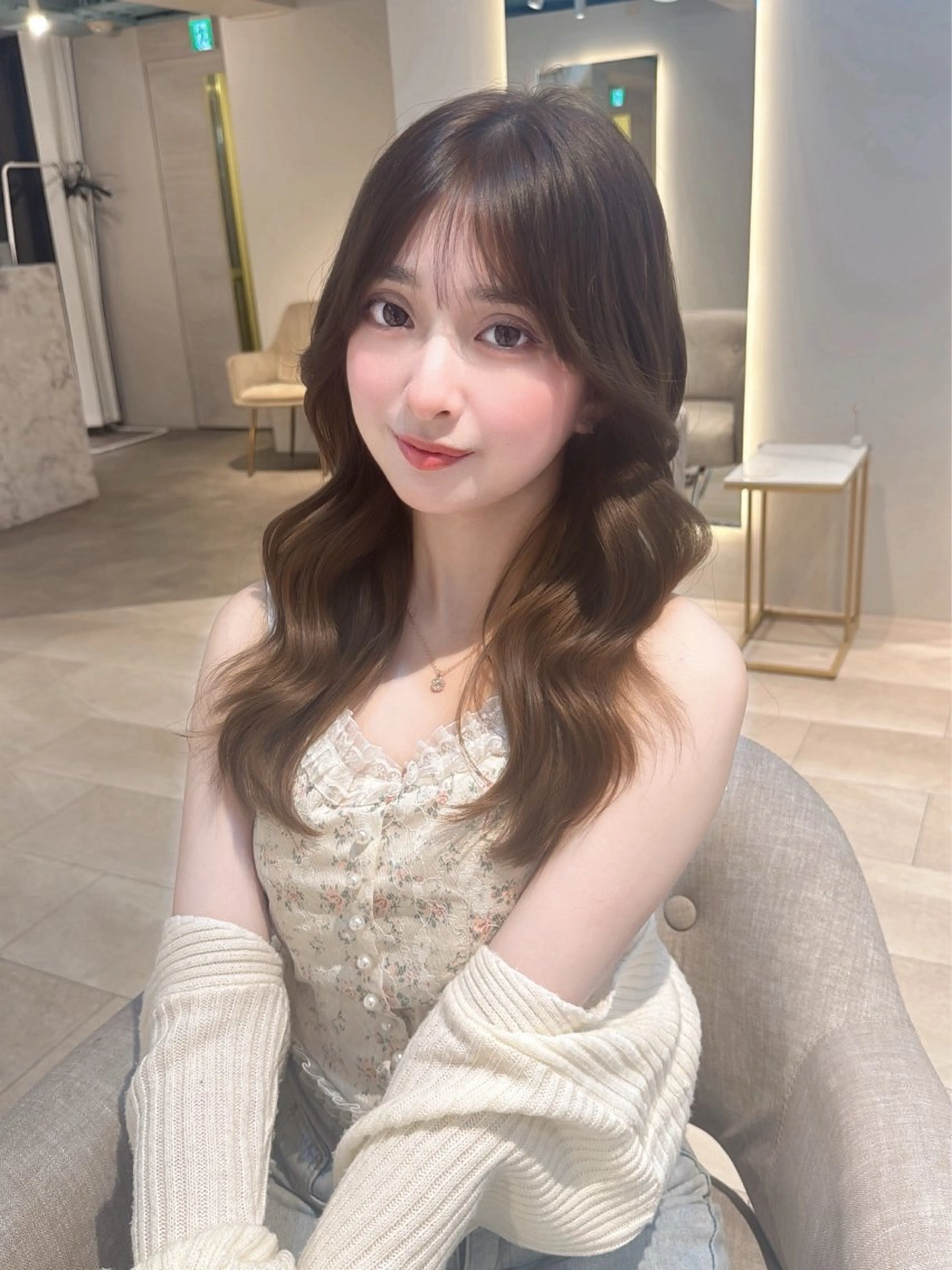 ブリーチなしワンカラー🎀✨の写真