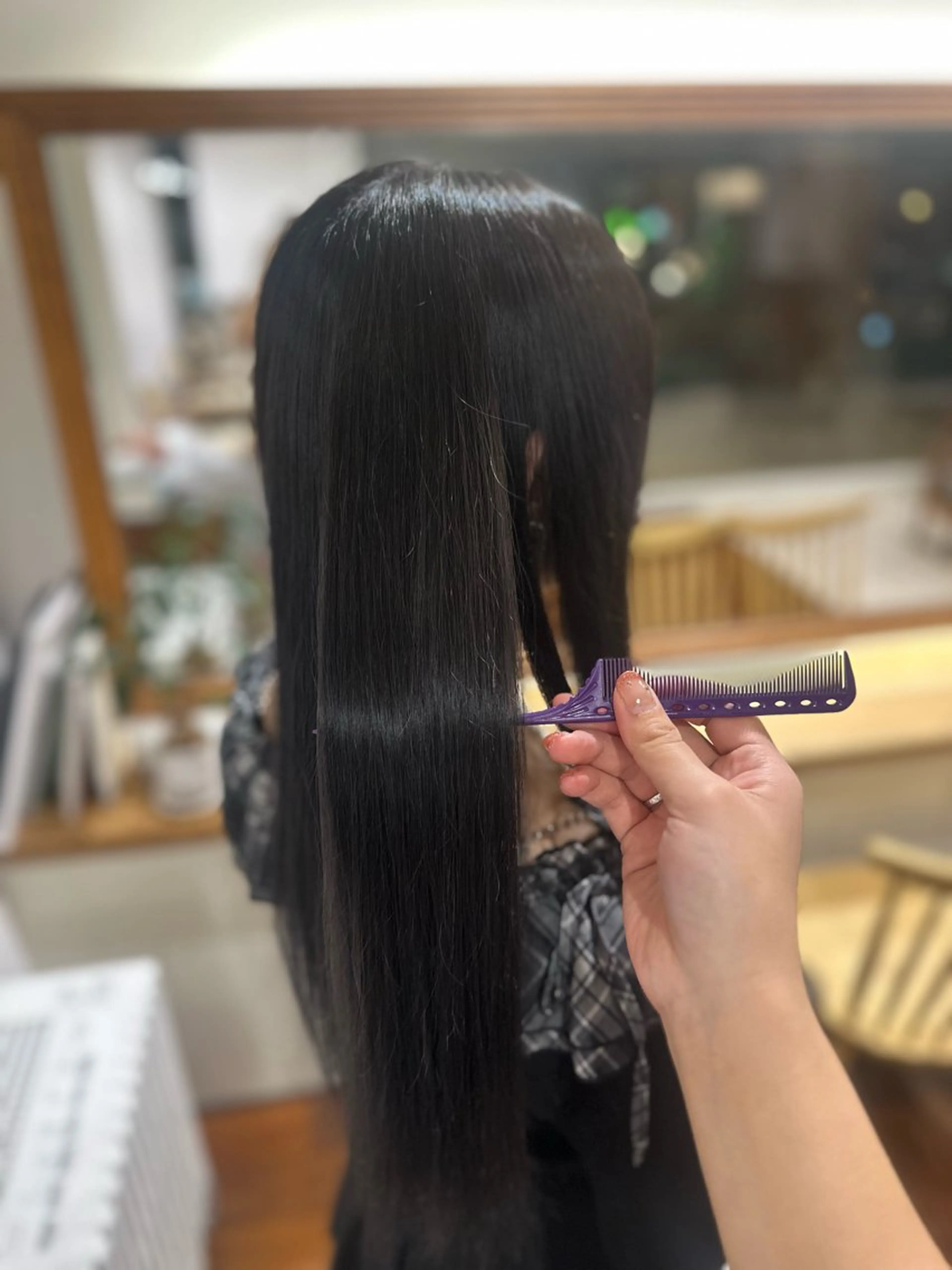 ロング カラー 透明感カラー ヘアカラー 🩷仙台/ワンカラー /えれな🩷のヘアスタイル