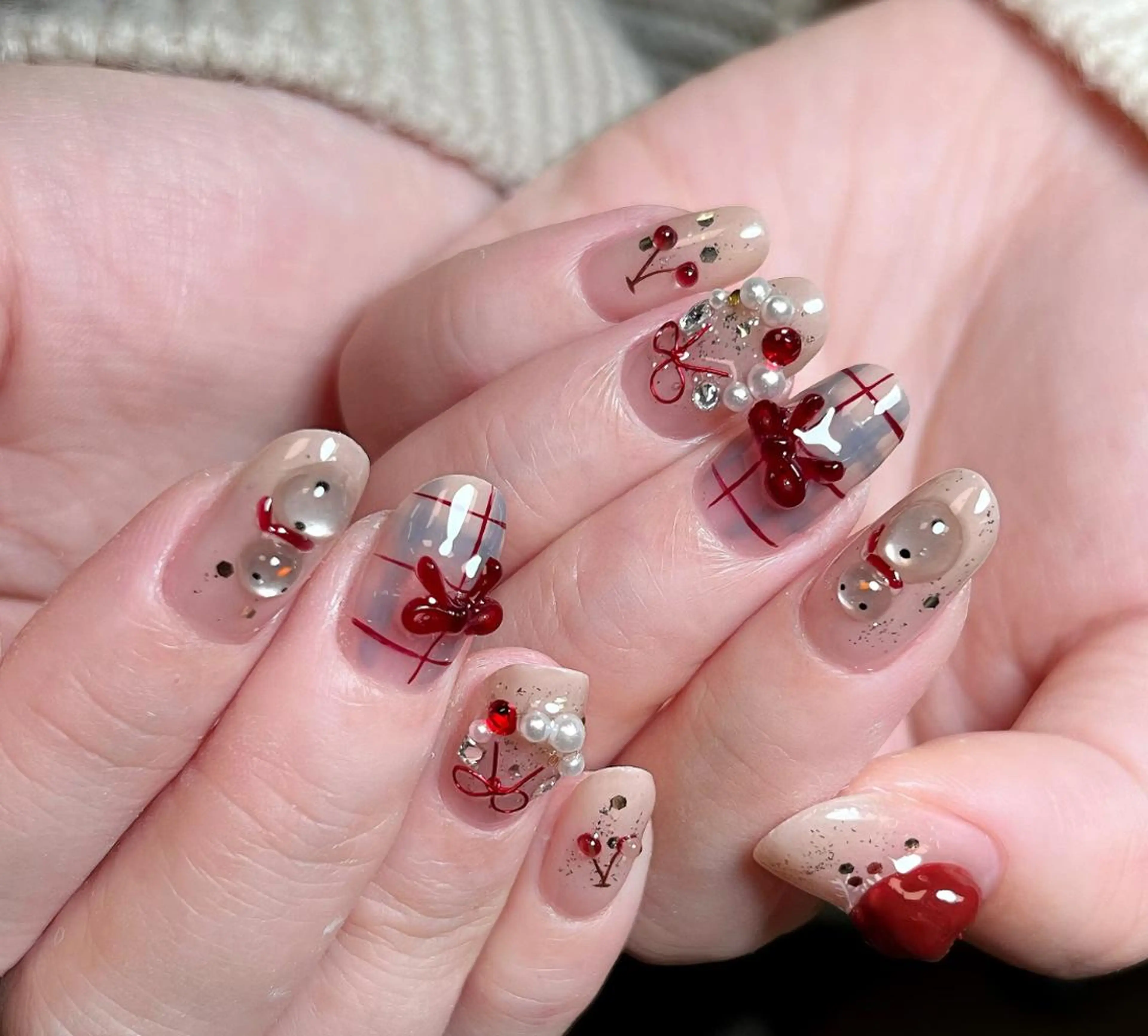 ネイル ハンドネイル ハンドケア 🍑 momo_nailのネイルデザイン