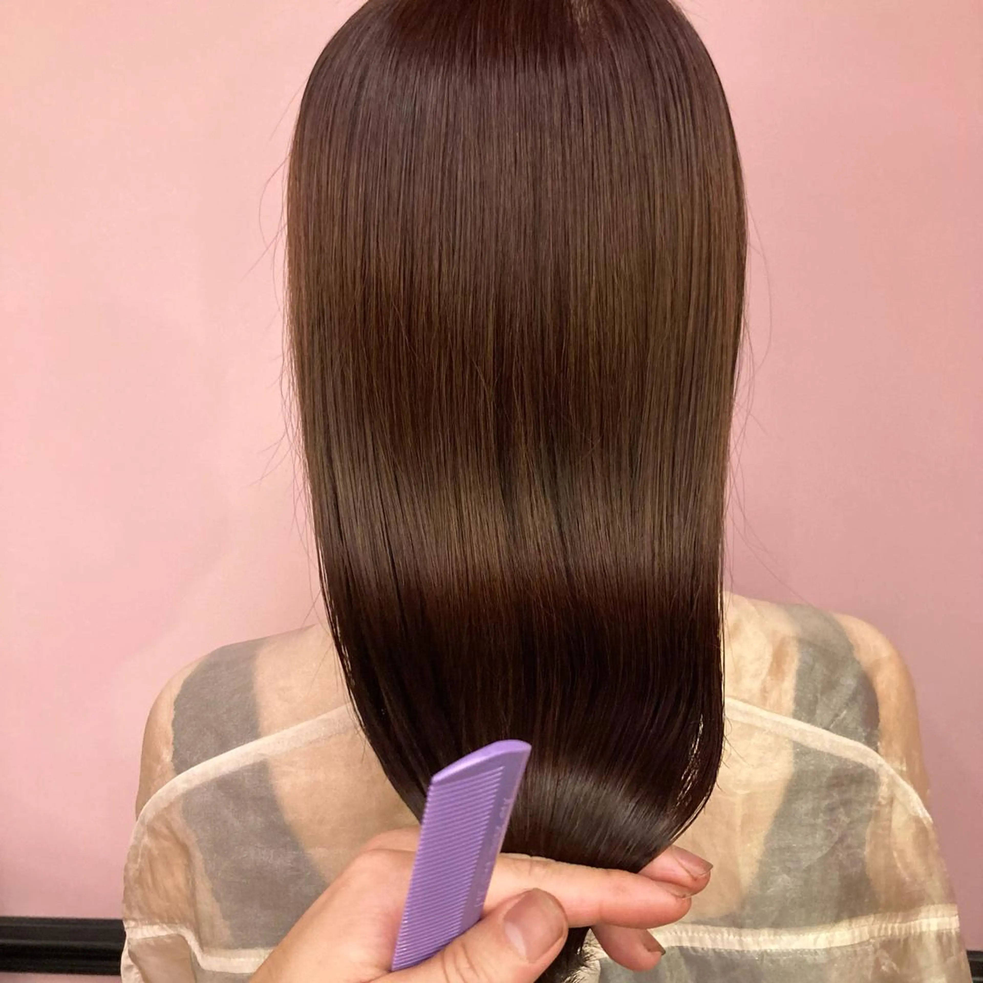 ロング パーマ 髪質改善 縮毛矯正 カット ヘアカラー トリートメント ✨髪質改善縮毛矯正✨ 宇田川修平のエステ・リラクイメージ