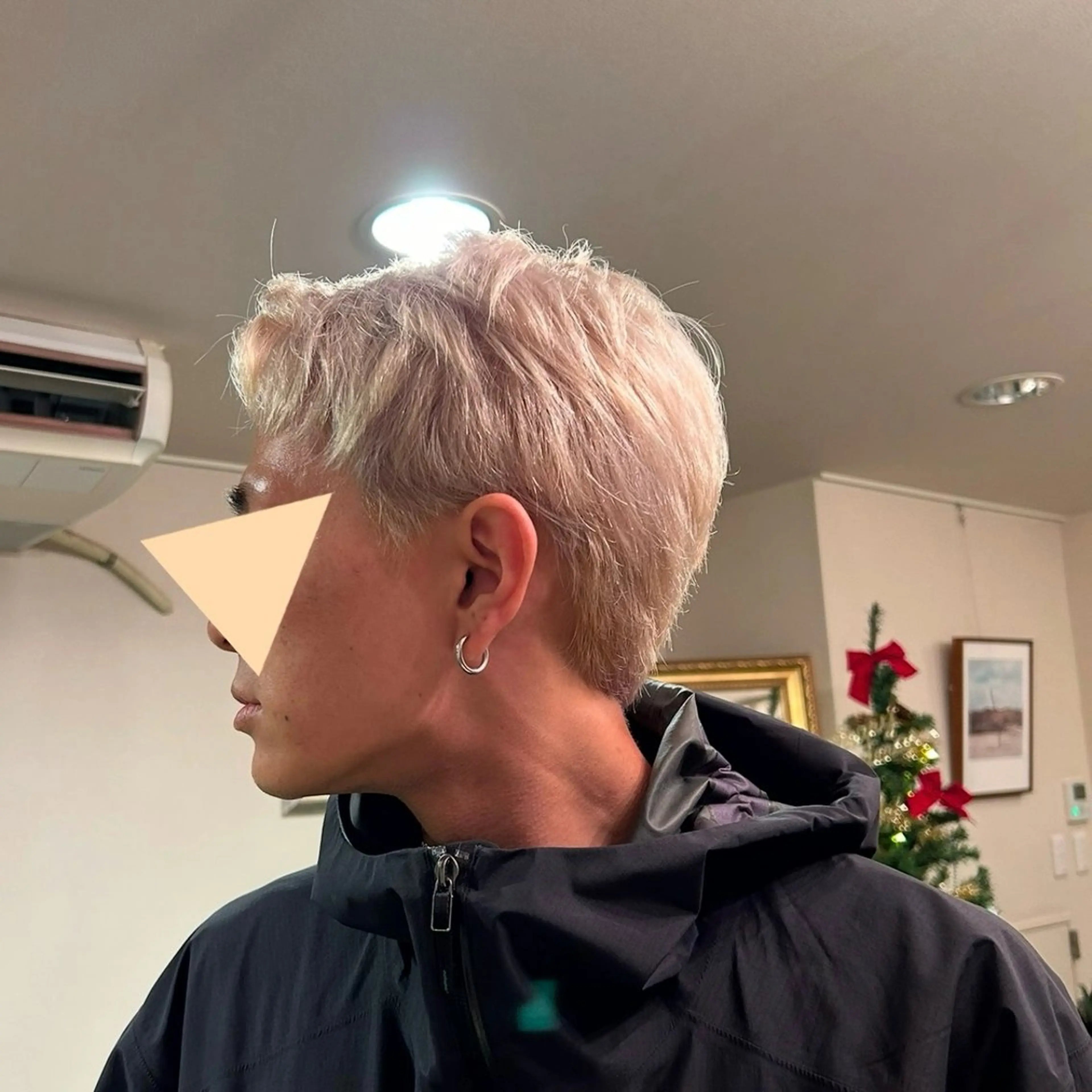 ショート カラー メンズ ✂︎✂︎MOMO池袋 EMANON③🩵のヘアスタイル