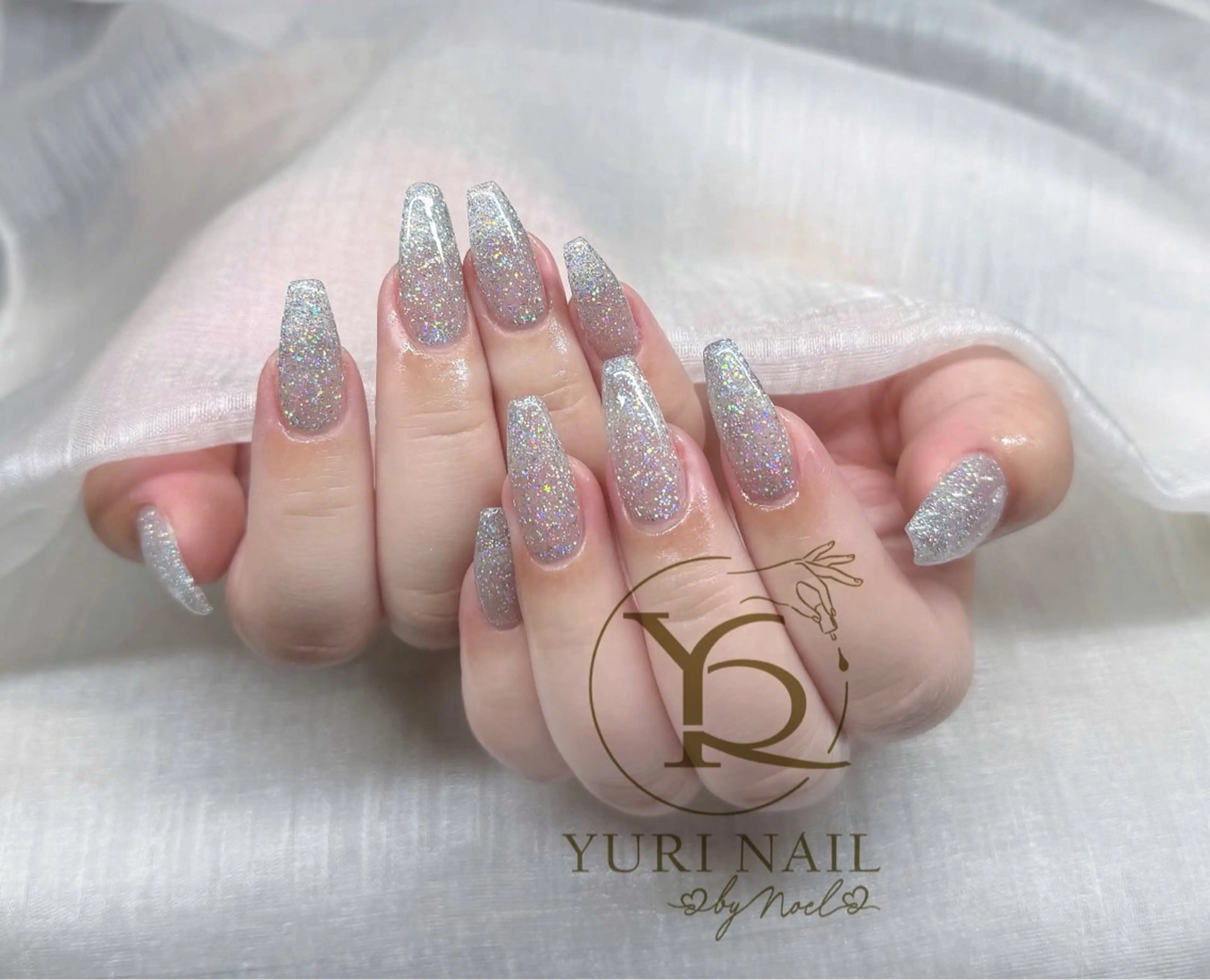 ネイル チークネイル フットネイル フレンチネイル グラデーション キラキラネイル ハンドネイル フットネイル YURI Nail Funabashiのネイルデザイン