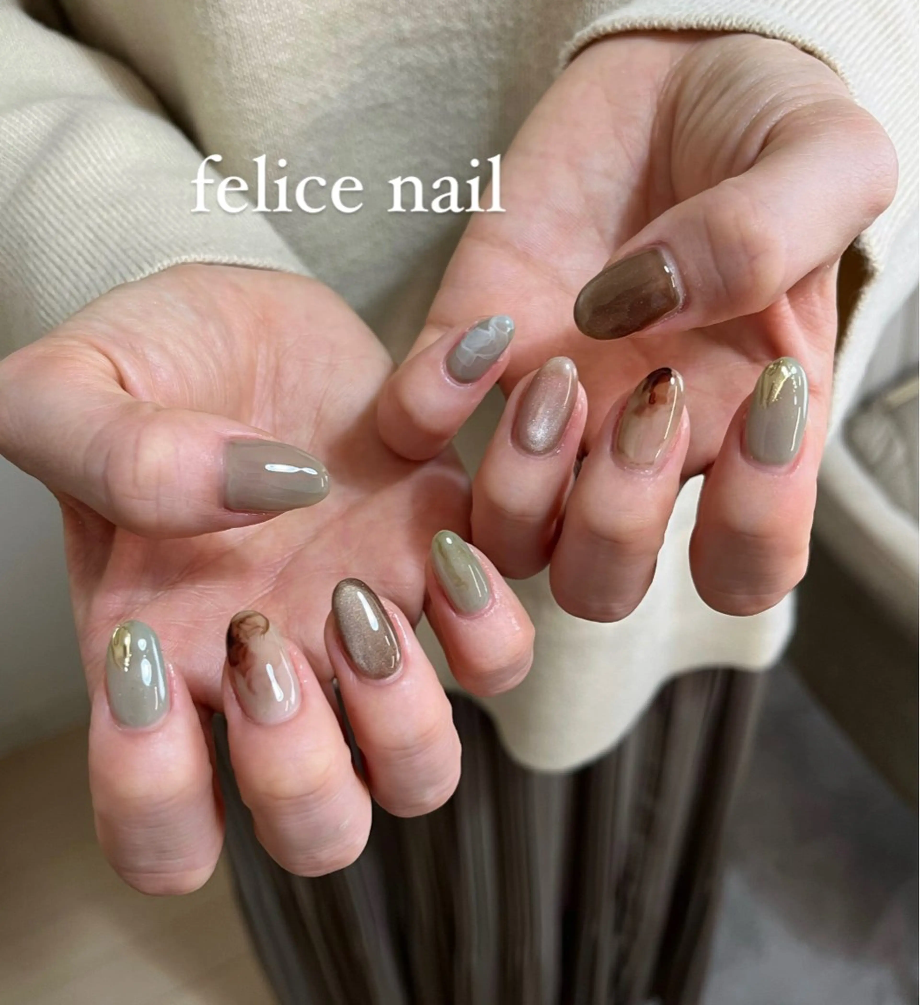 ネイル felice nailのネイルデザイン