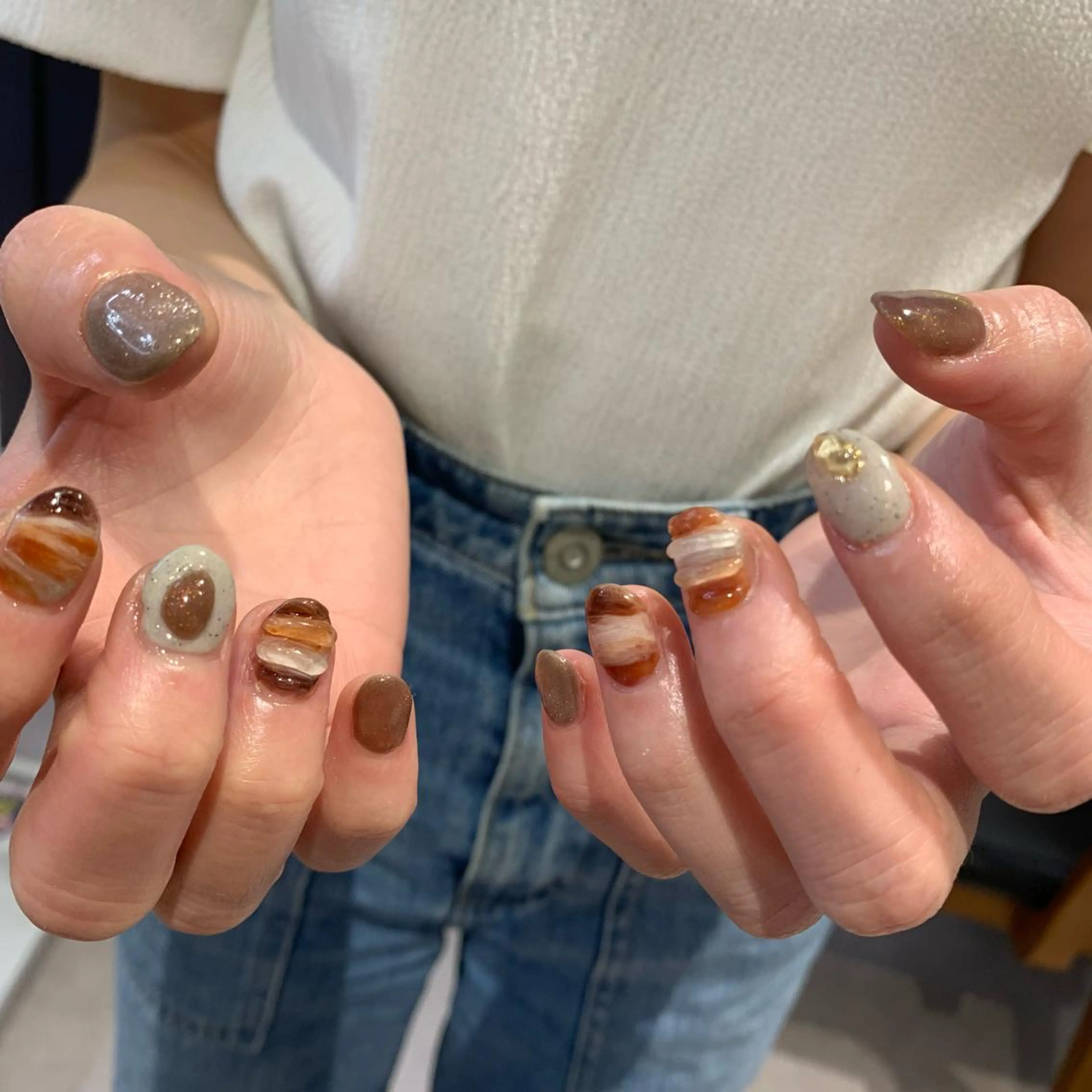 ネイル マキノ ユイのネイルデザイン