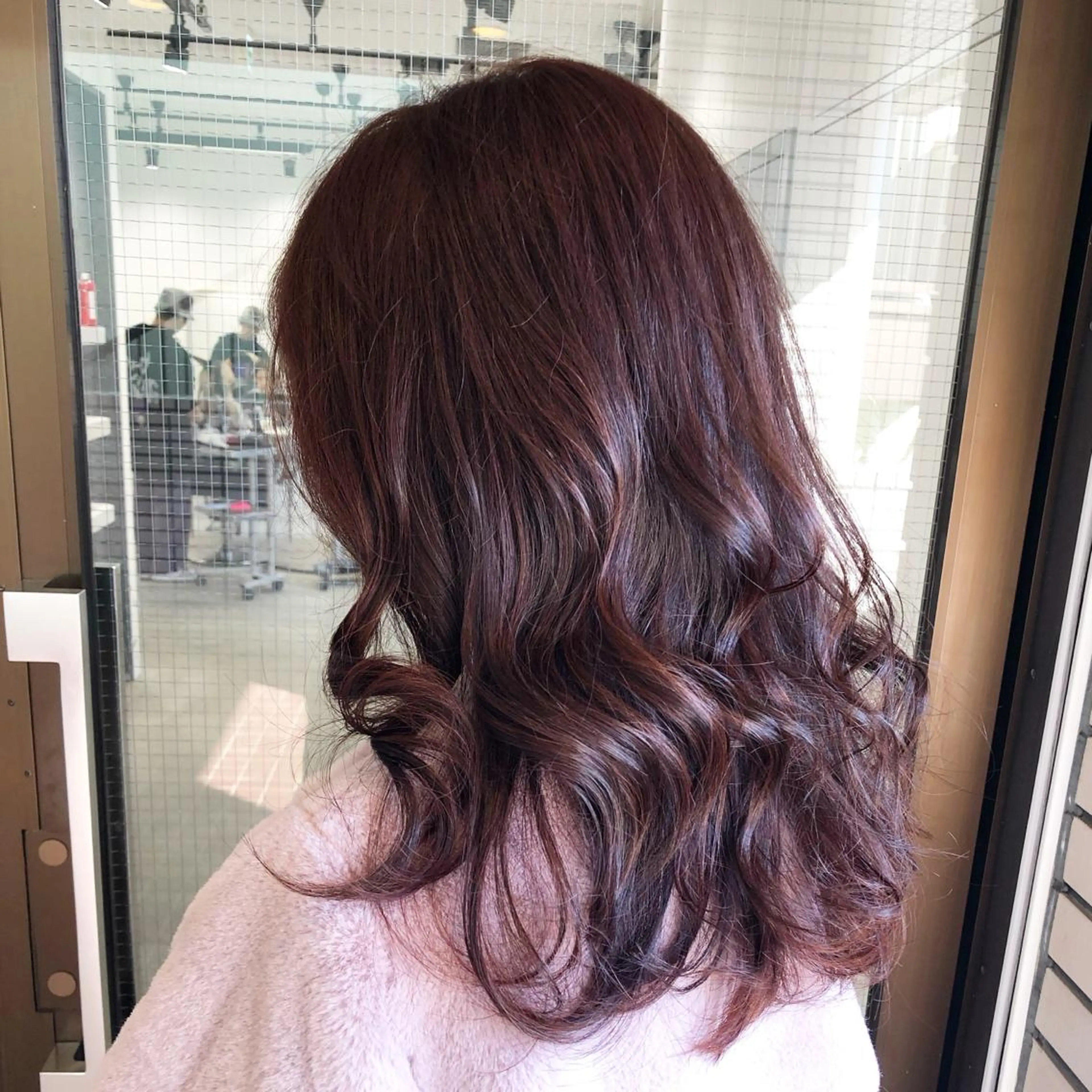 ロング カラー ブラウンカラー ラベンダーカラー 🤍2nd🤍田所 美希のヘアスタイル