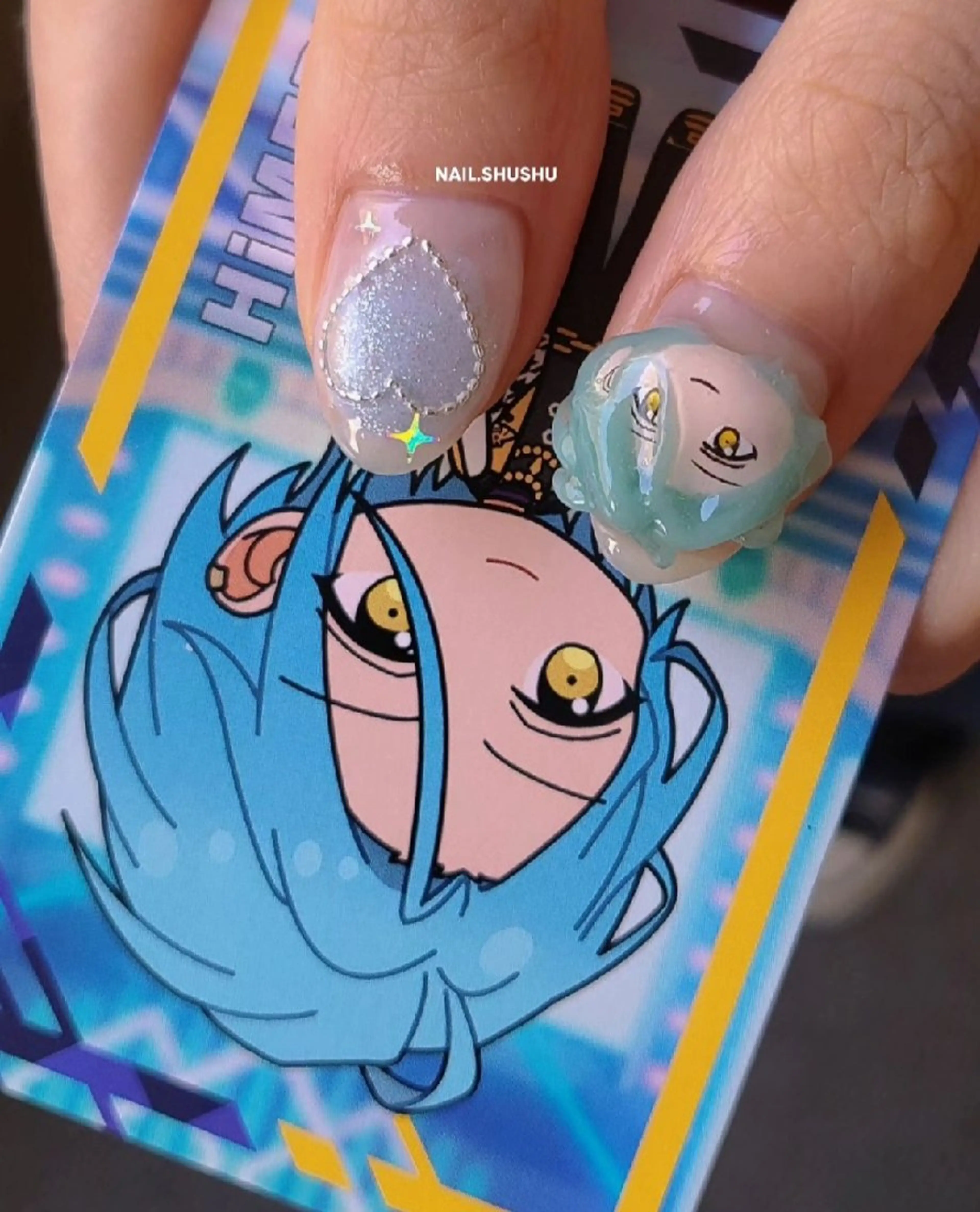 ネイル 3dパーツ/流行り 👧shushu❤️のネイルデザイン