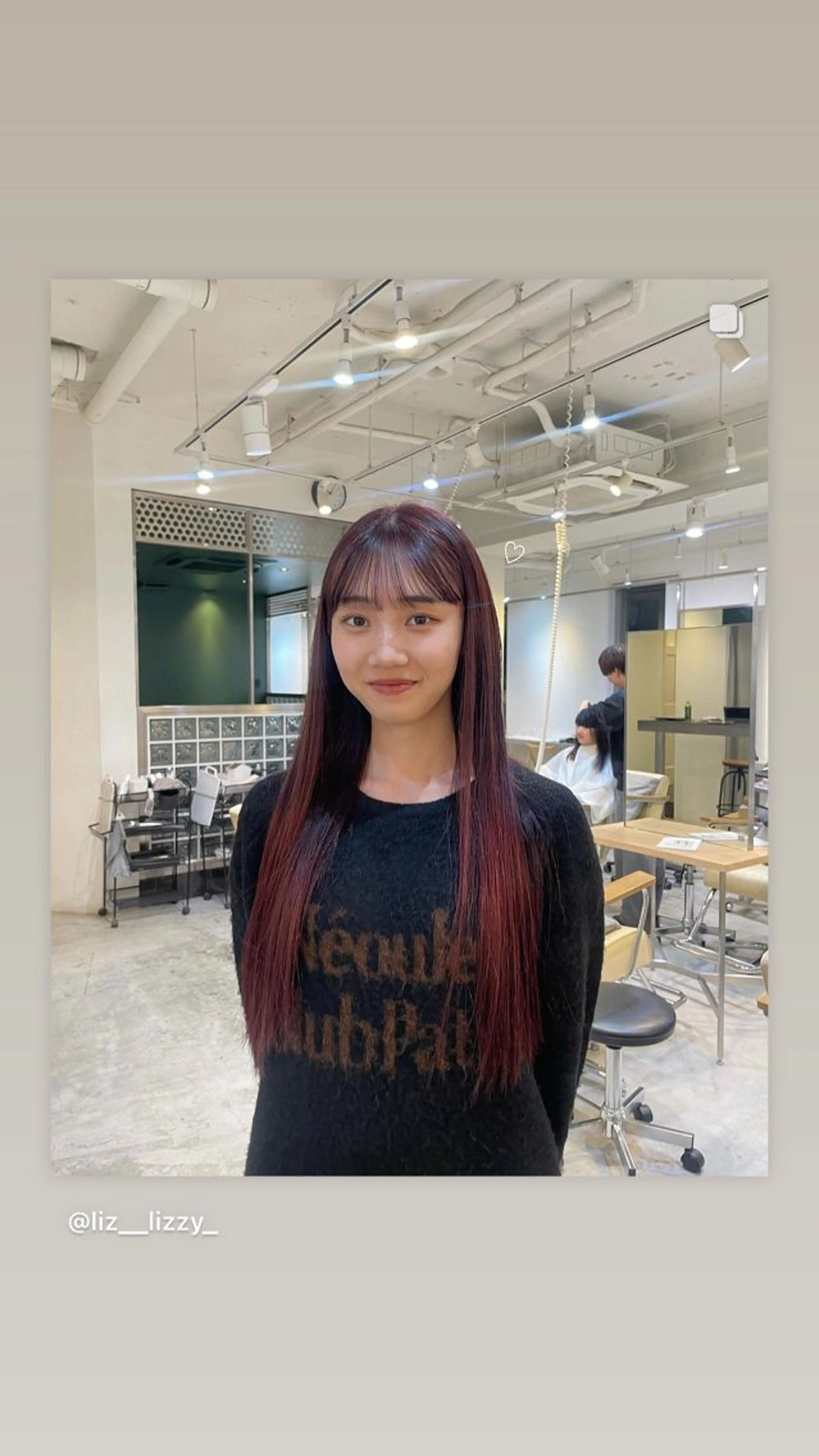 ロング カラー 🎀 liz🎀のヘアスタイル