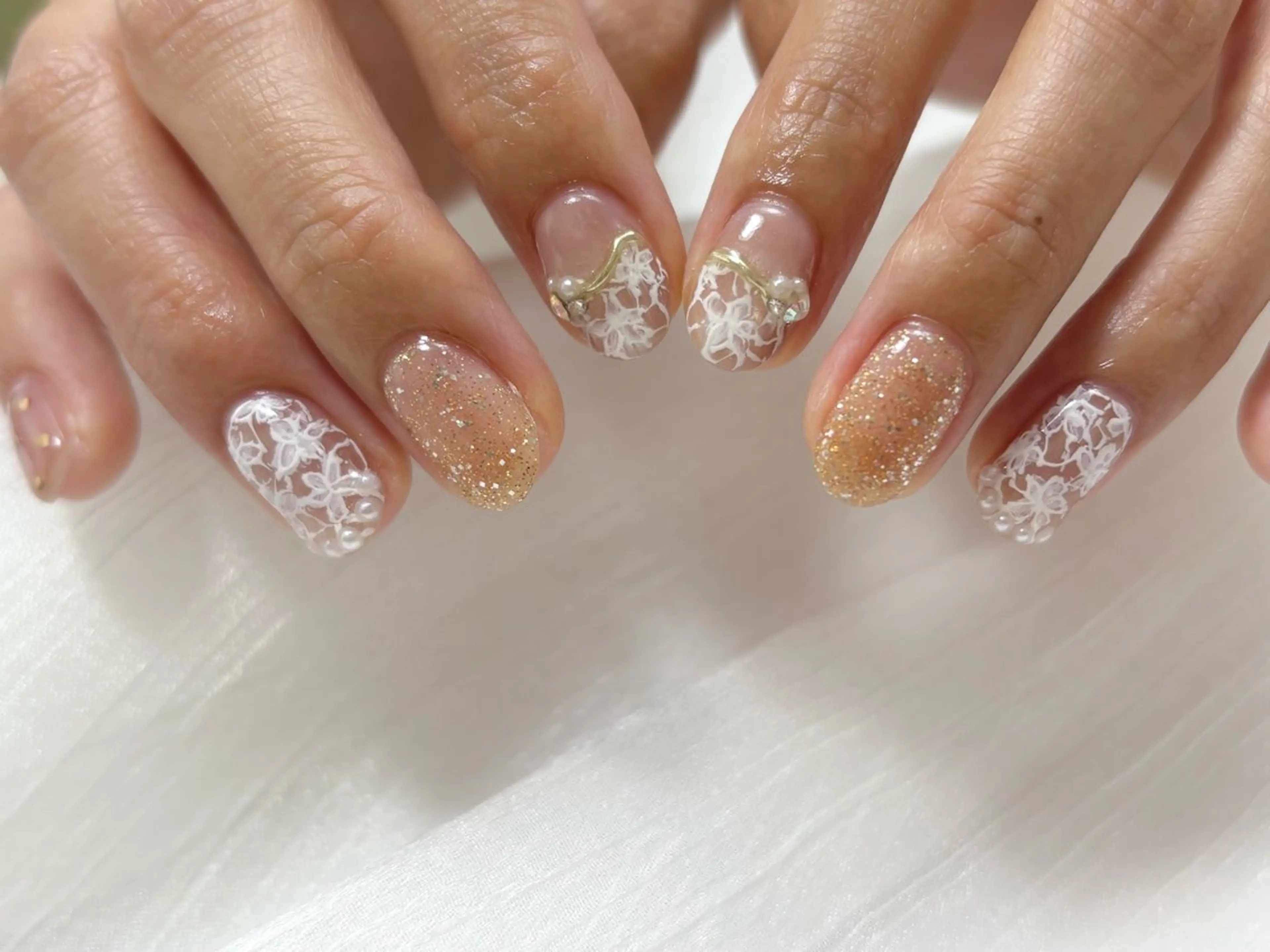 ネイル ハンドネイル yurina ☆のネイルデザイン